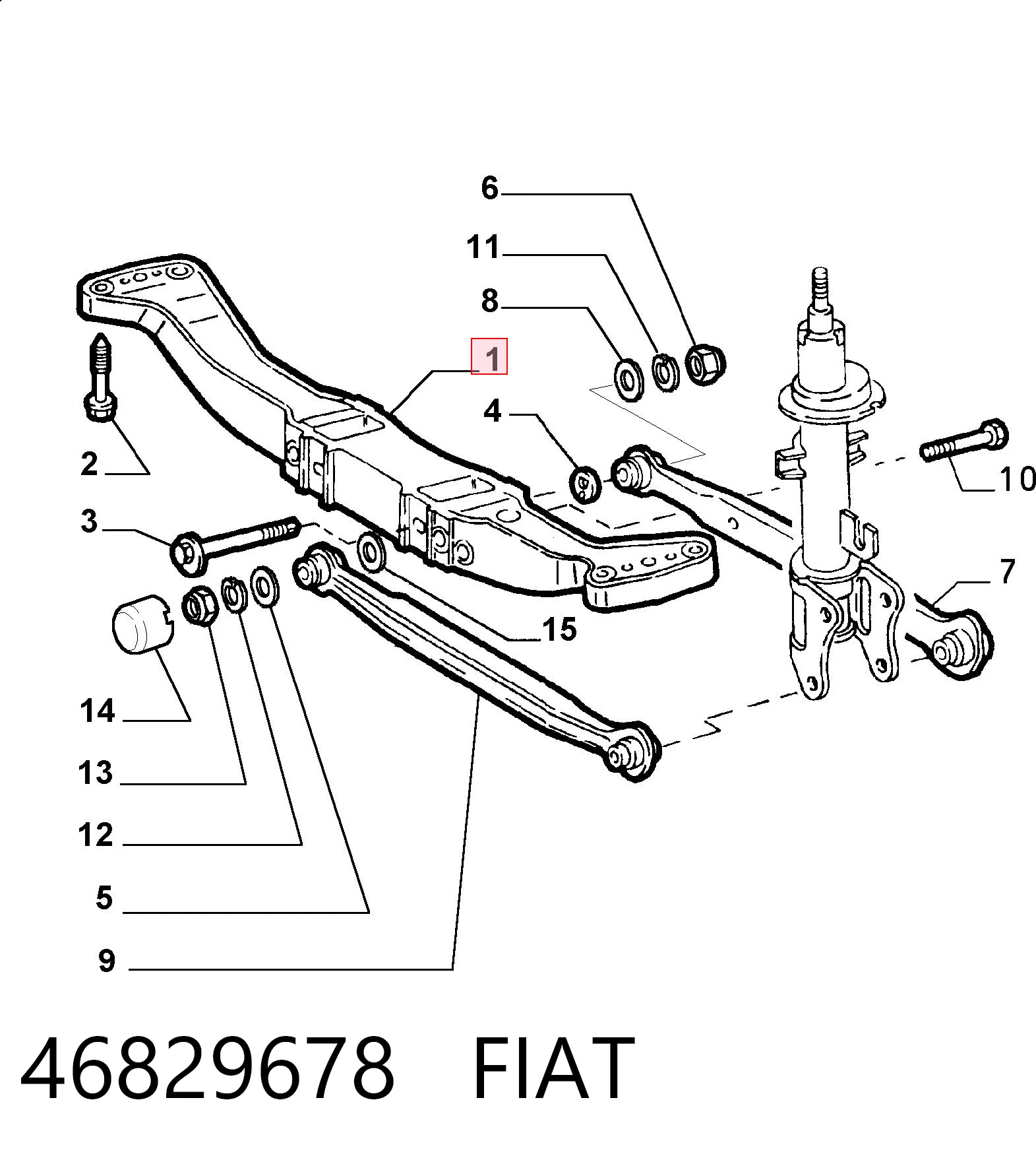 46829678 Fiat/Alfa/Lancia