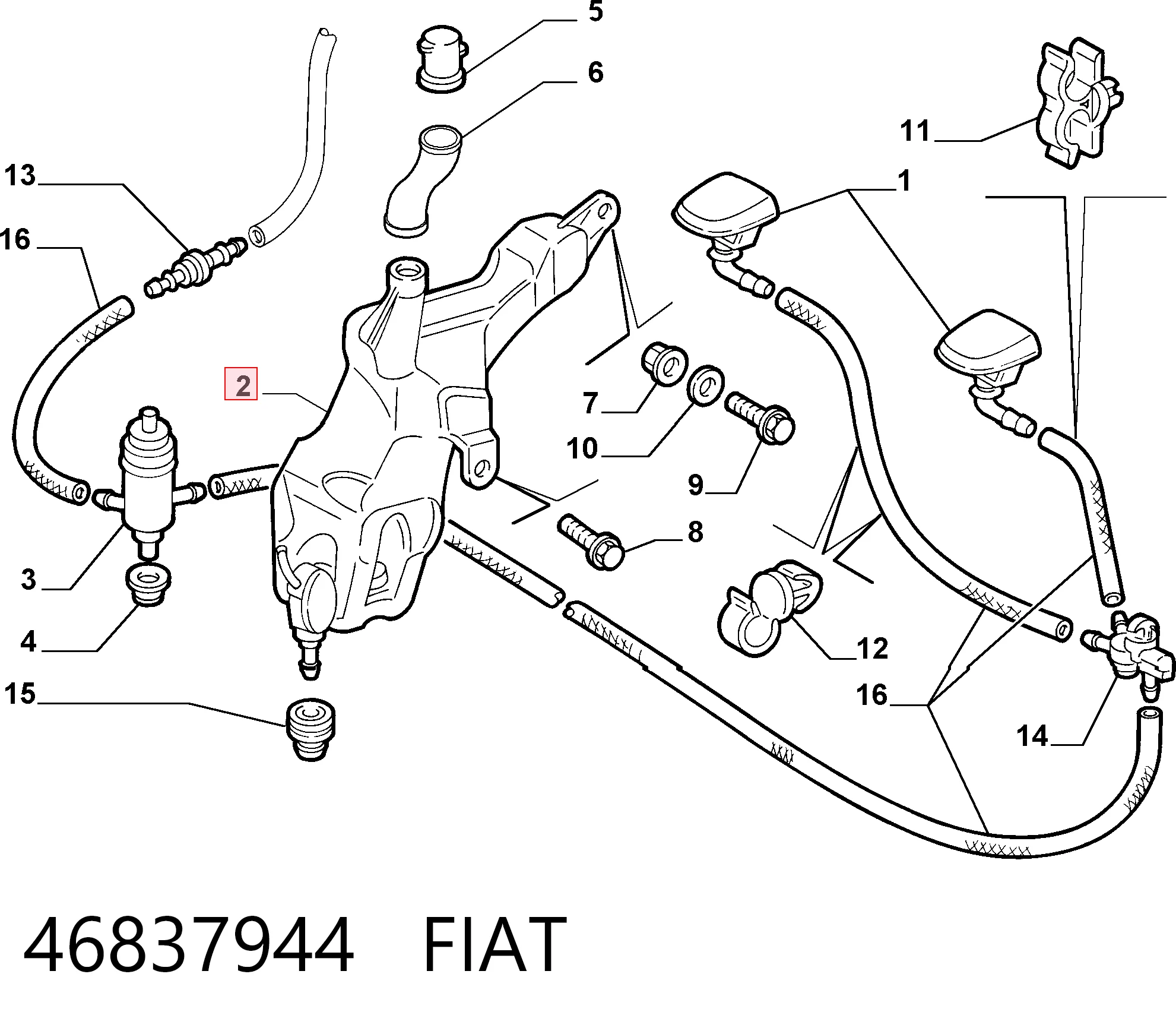 46837944 Fiat/Alfa/Lancia
