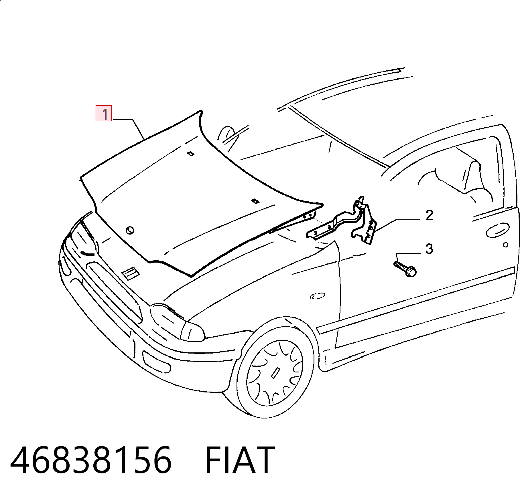 Capota Fiat Palio  178DX