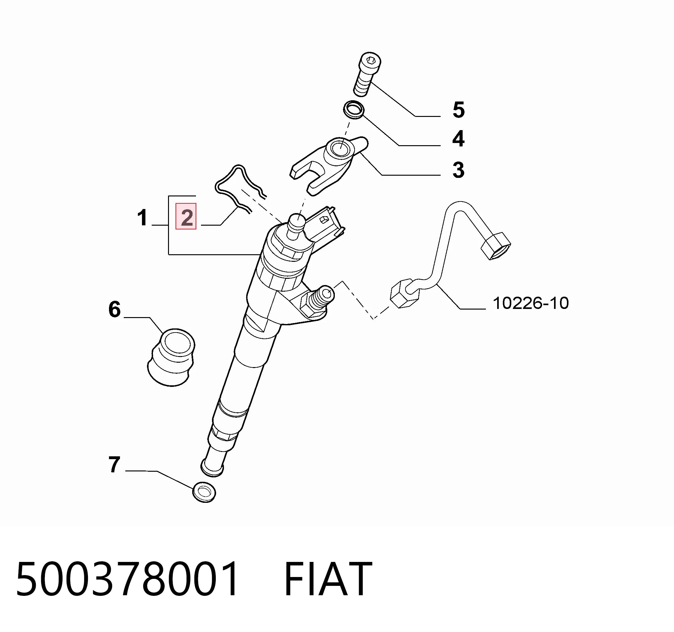 500378001 Fiat/Alfa/Lancia