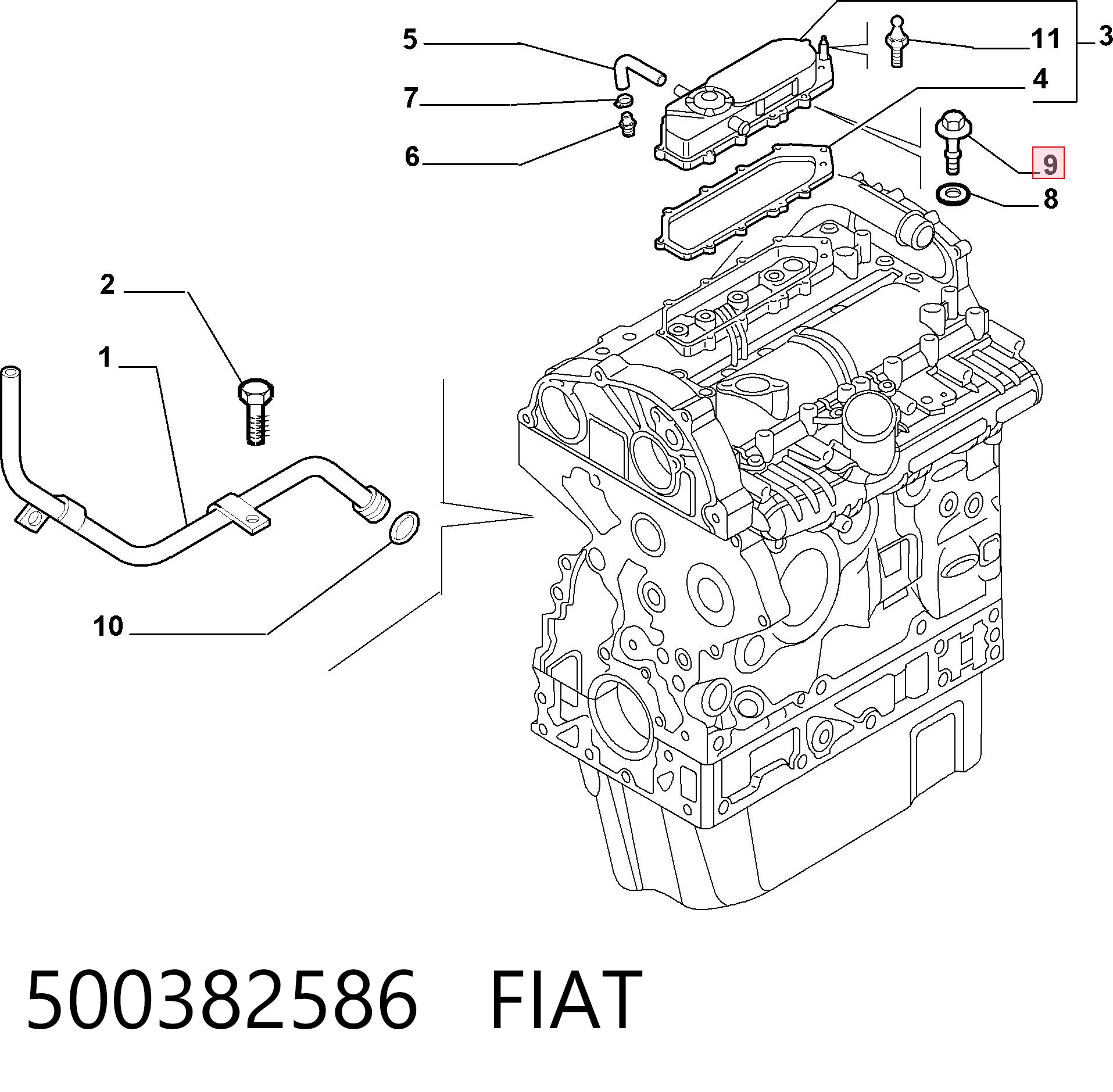 500382586 Fiat/Alfa/Lancia