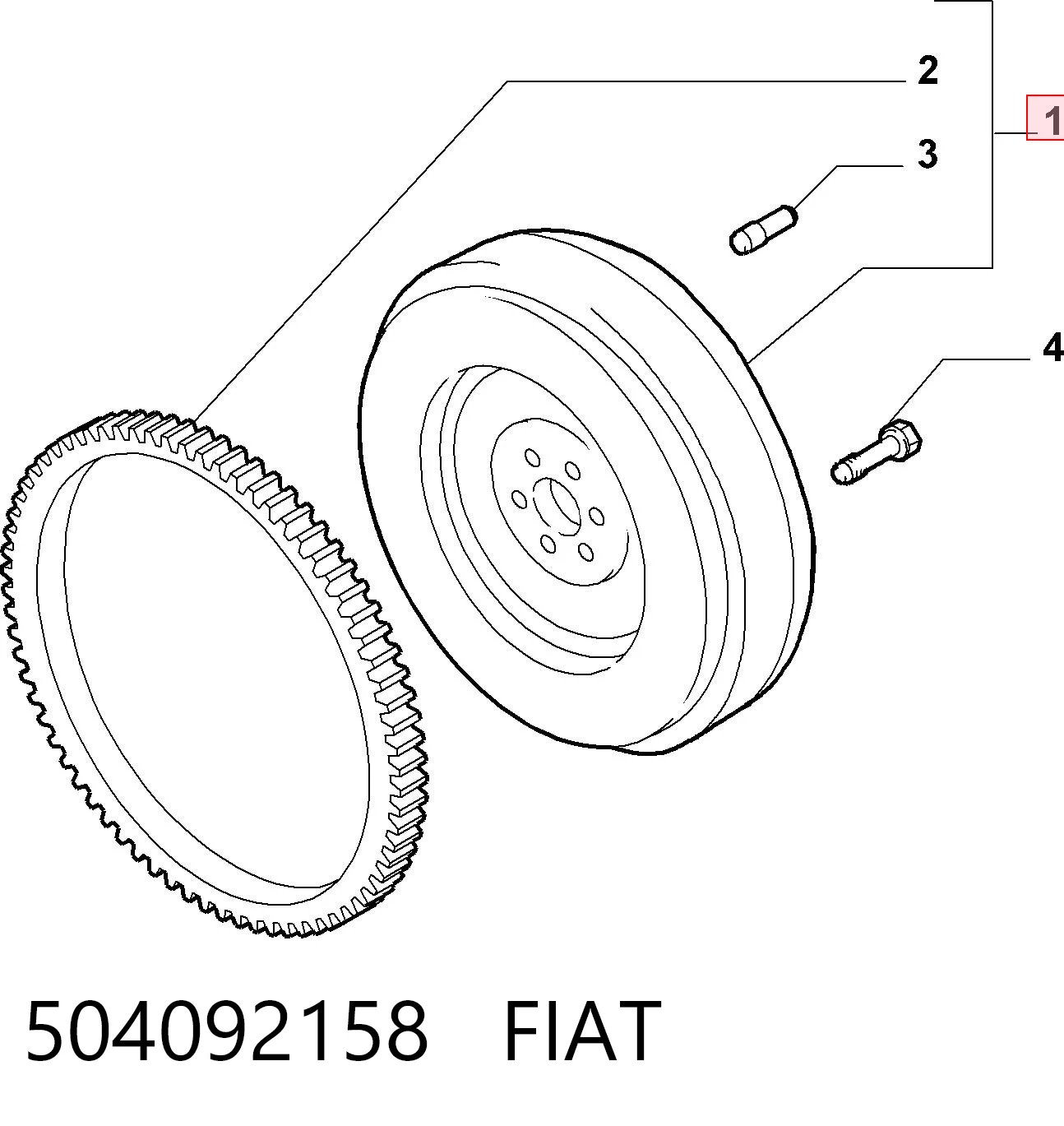 504092158 Fiat/Alfa/Lancia
