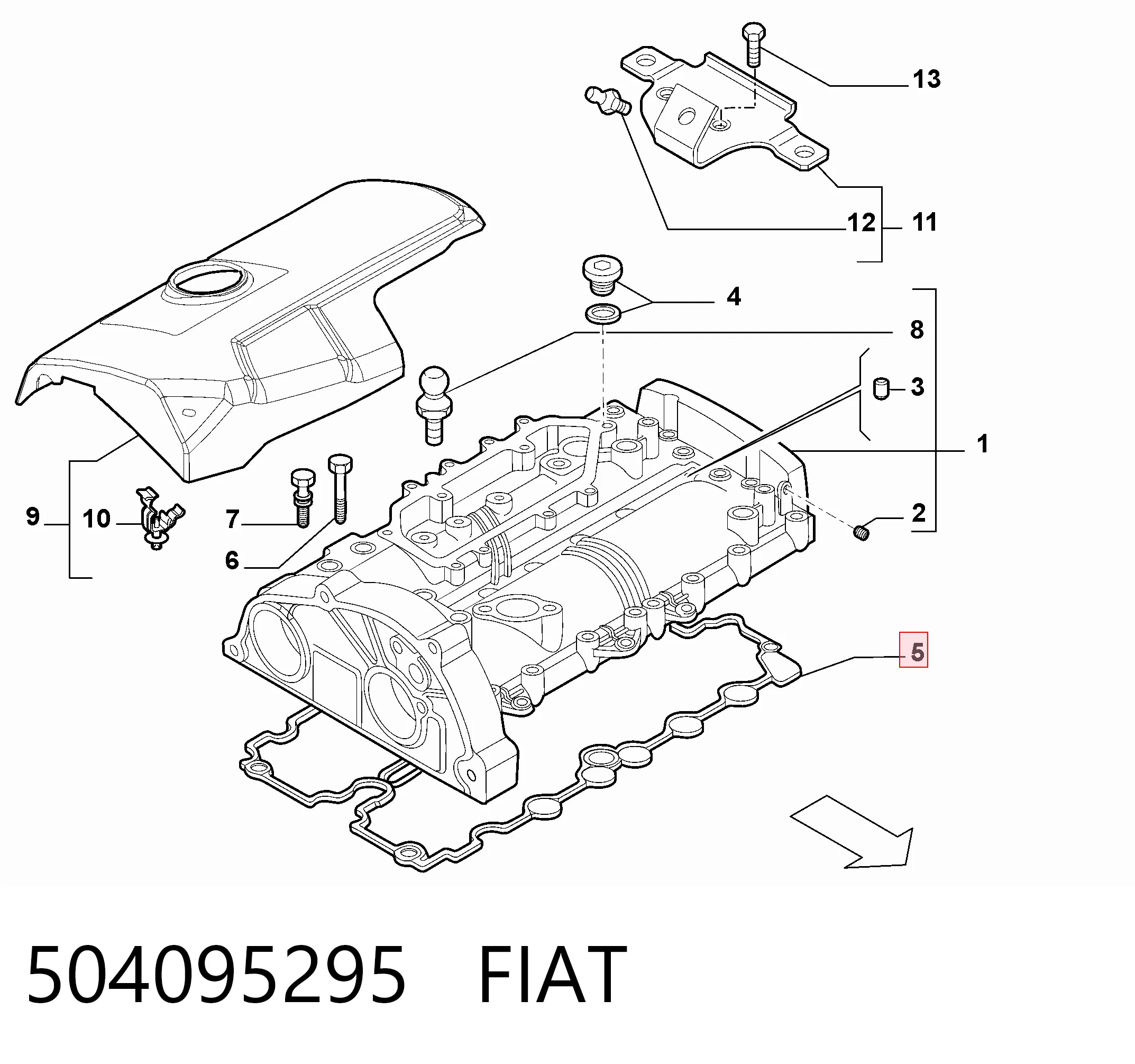 504095295 Fiat/Alfa/Lancia