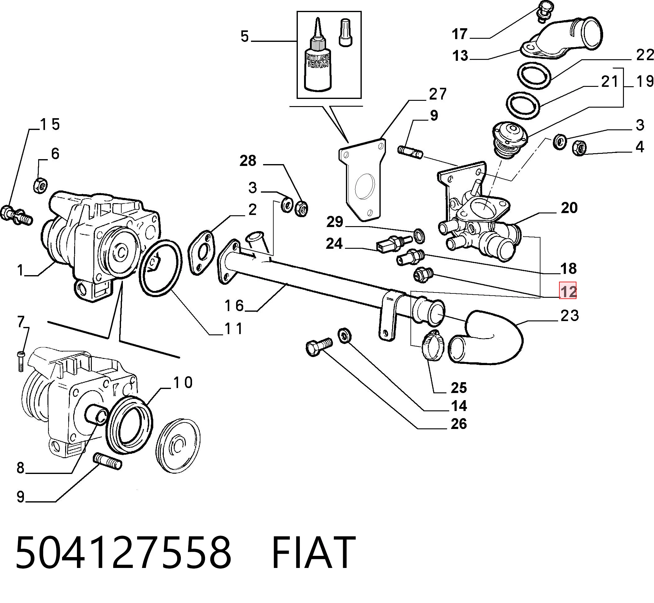 504127558 Fiat/Alfa/Lancia