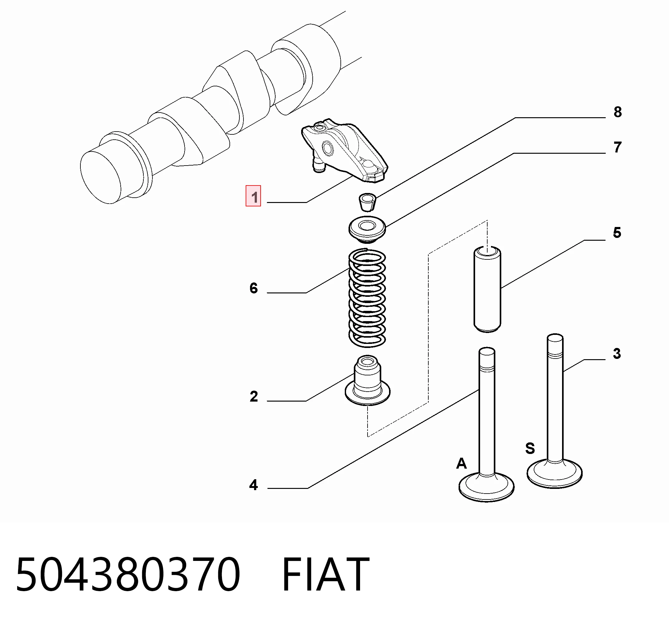 504380370 Fiat/Alfa/Lancia