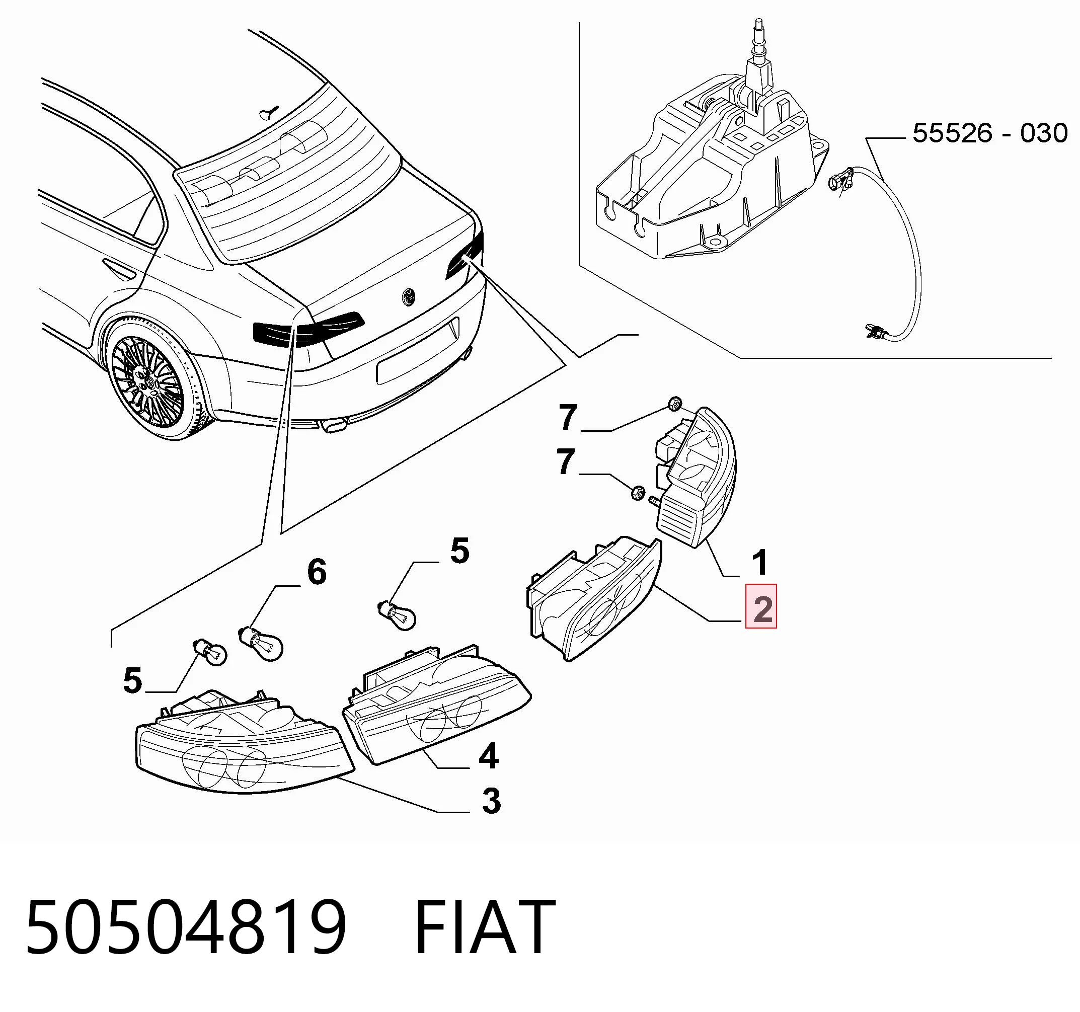 50504819 Fiat/Alfa/Lancia