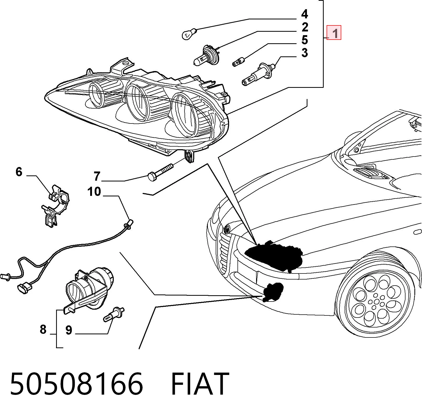 50508166 Fiat/Alfa/Lancia