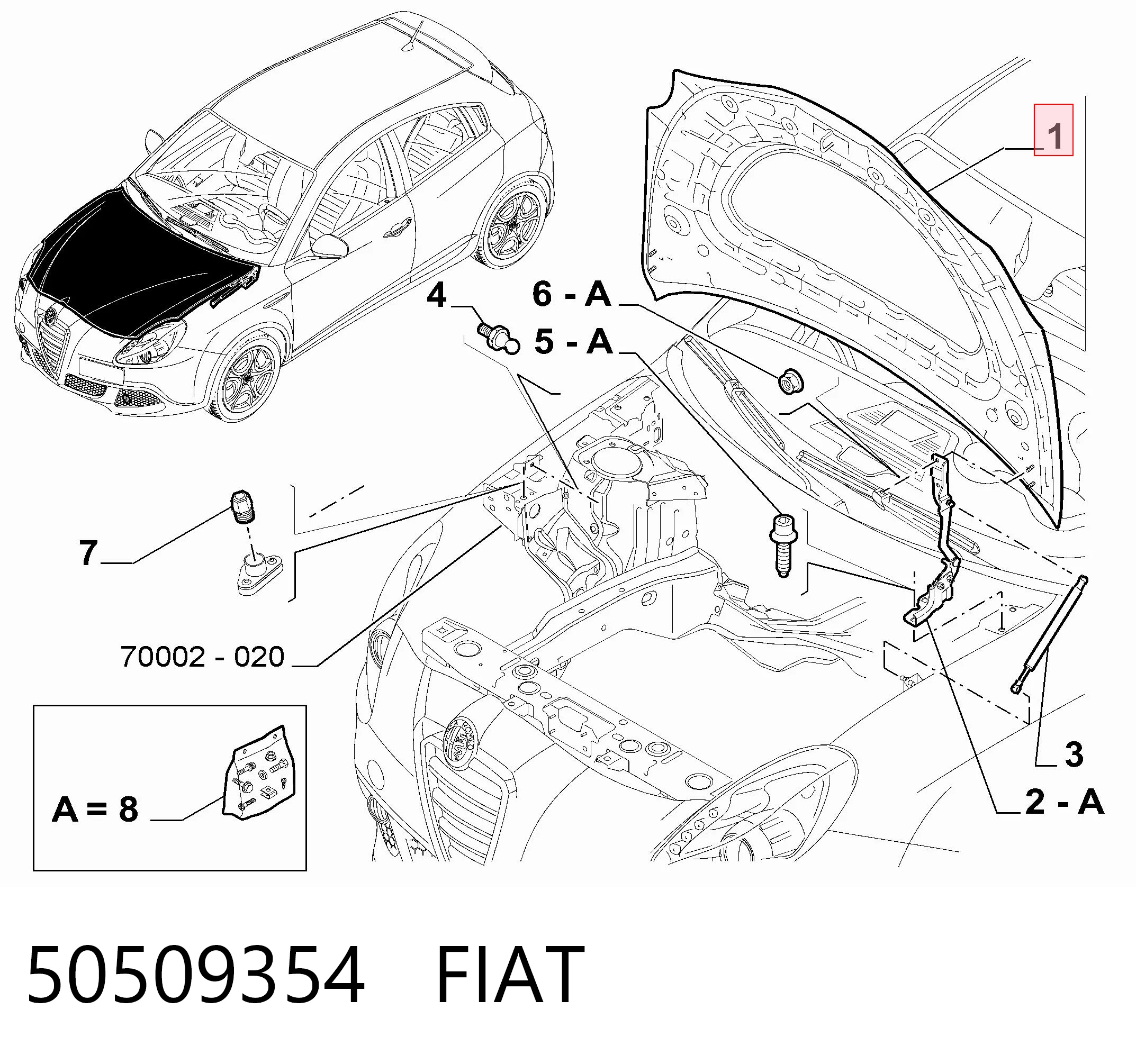 Compre Capota Alfa Romeo Giulietta 