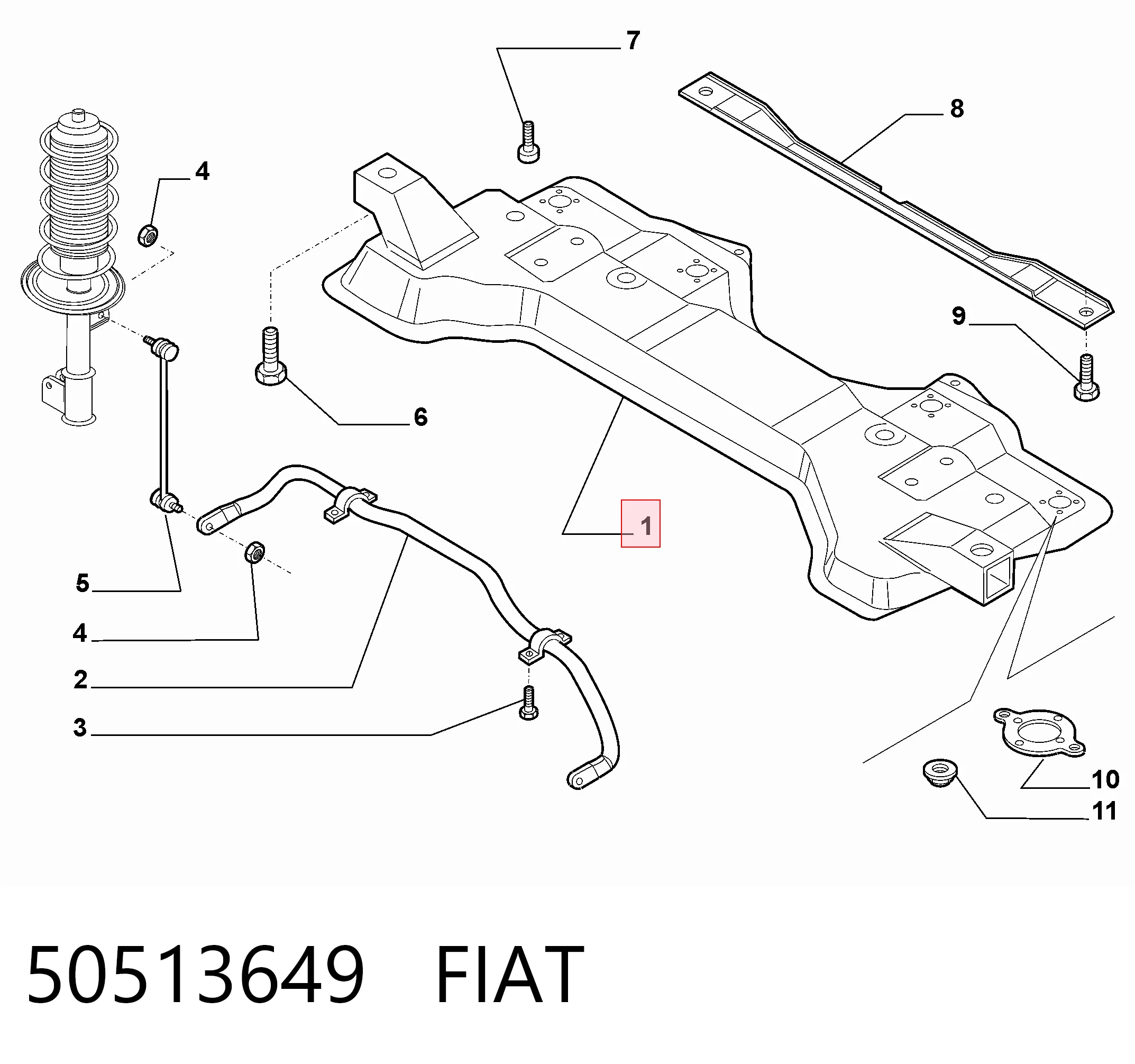 50513649 Fiat/Alfa/Lancia