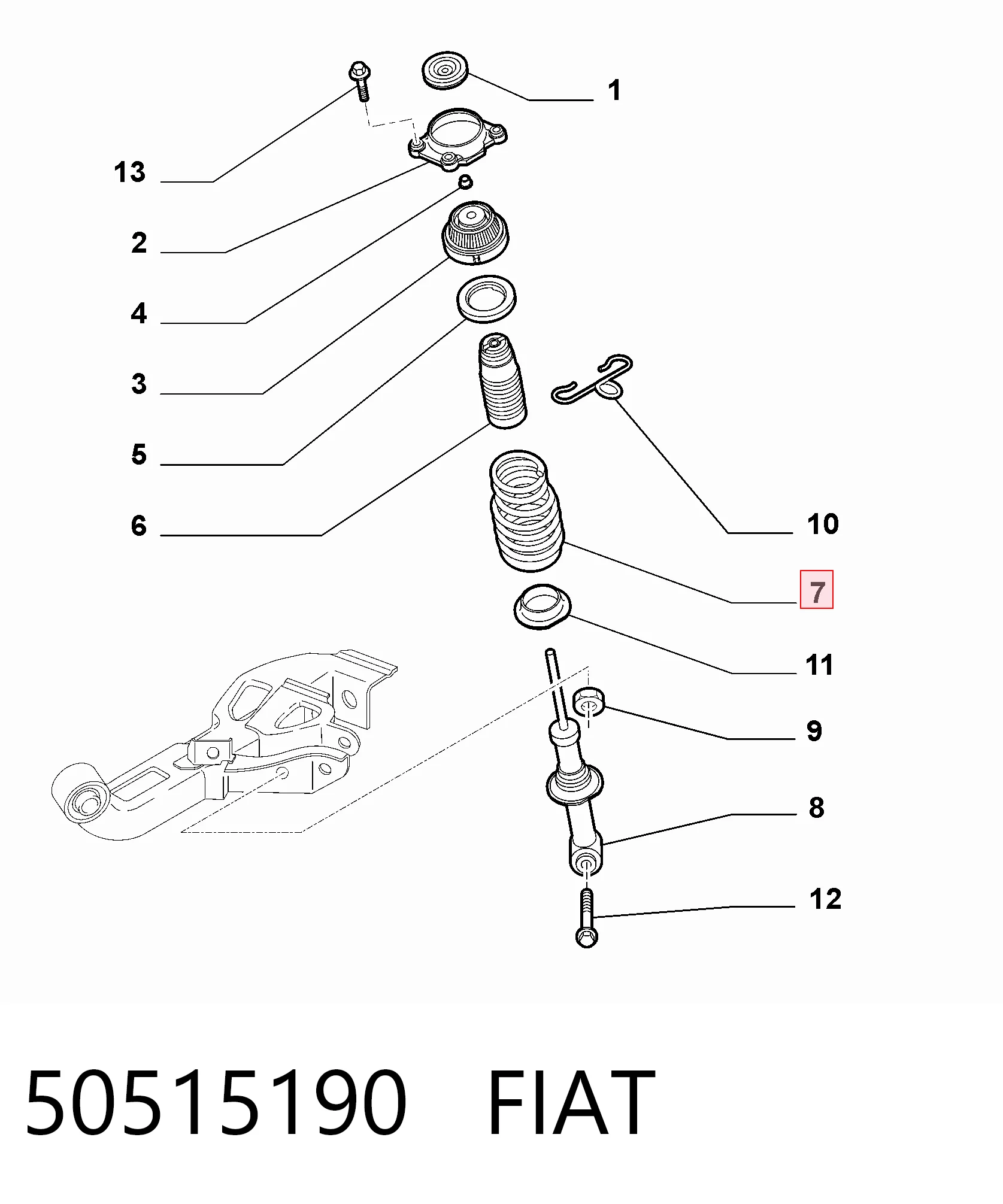 50515190 Fiat/Alfa/Lancia