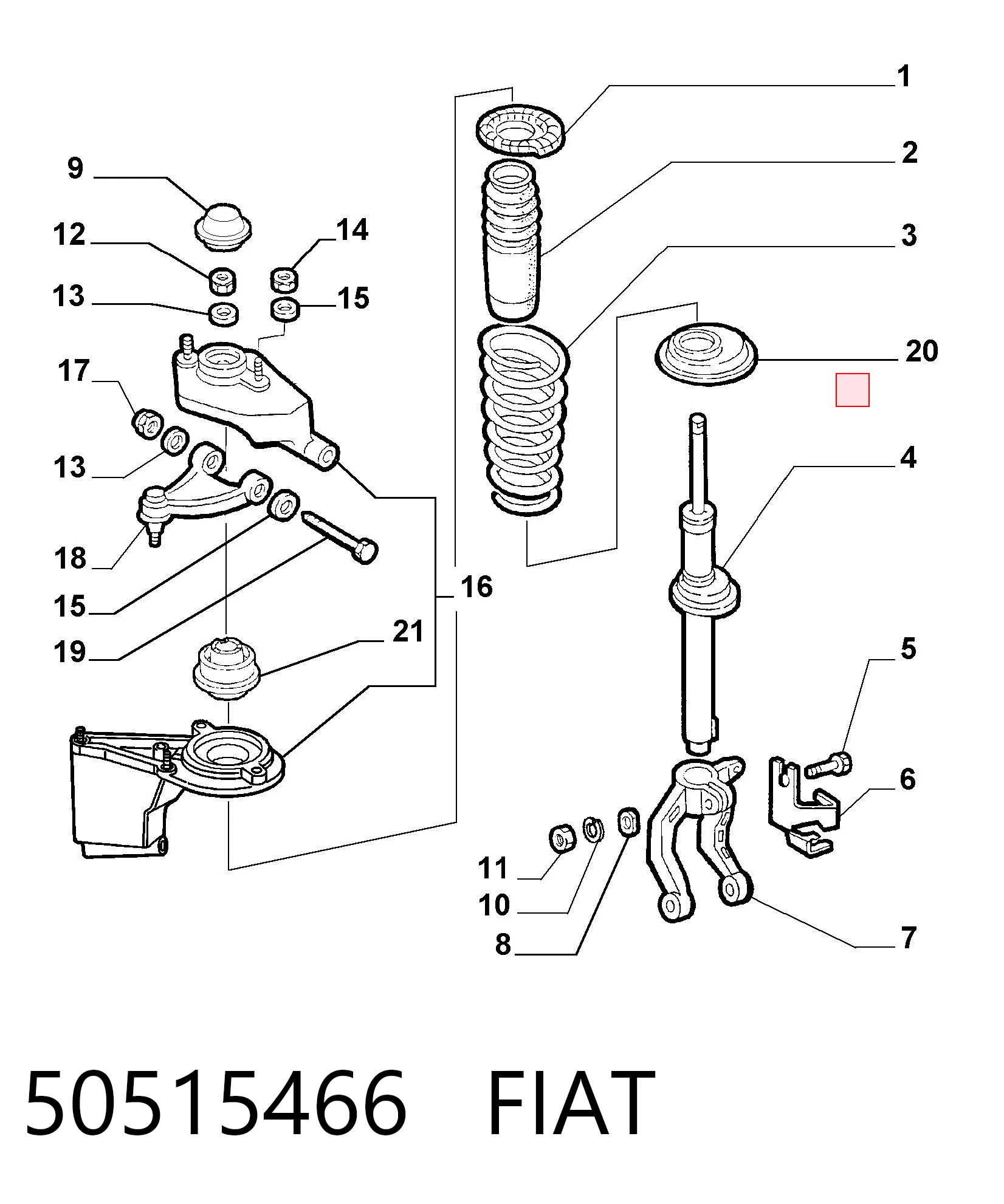 50515466 Fiat/Alfa/Lancia