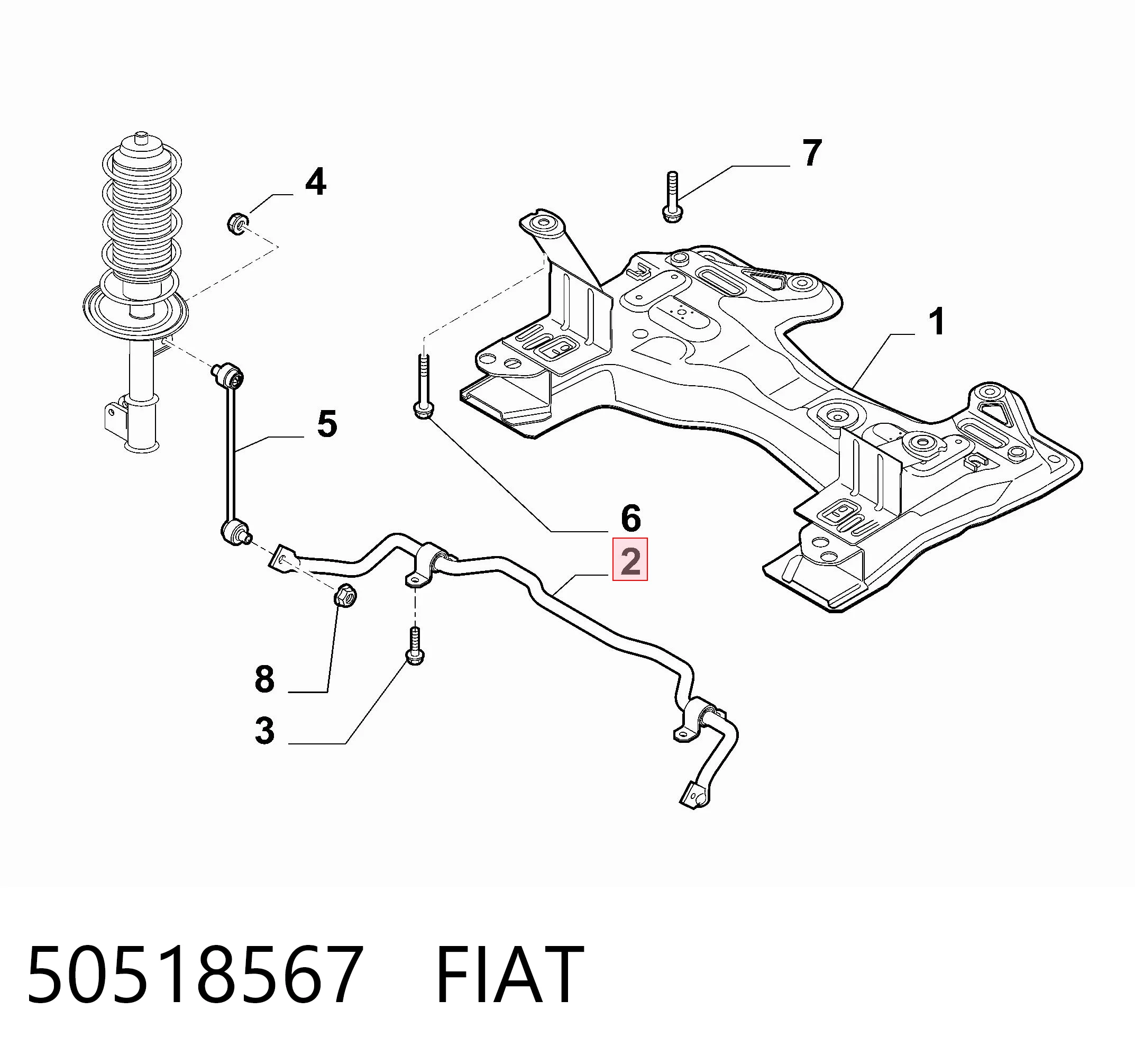 50518567 Fiat/Alfa/Lancia