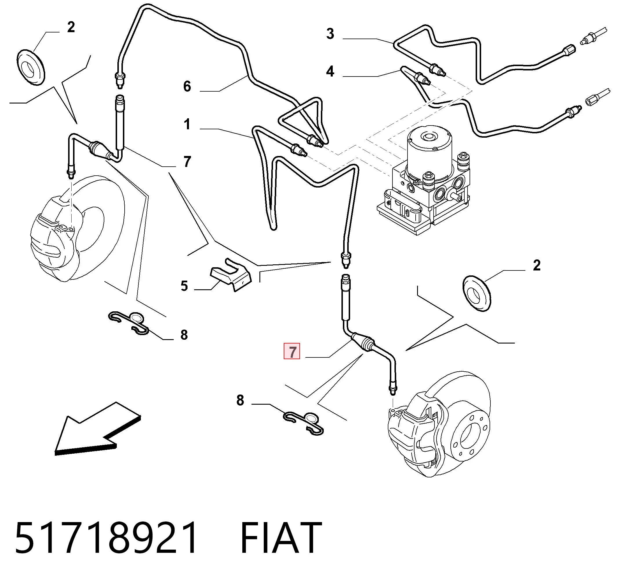  para Fiat Panda II (169A)