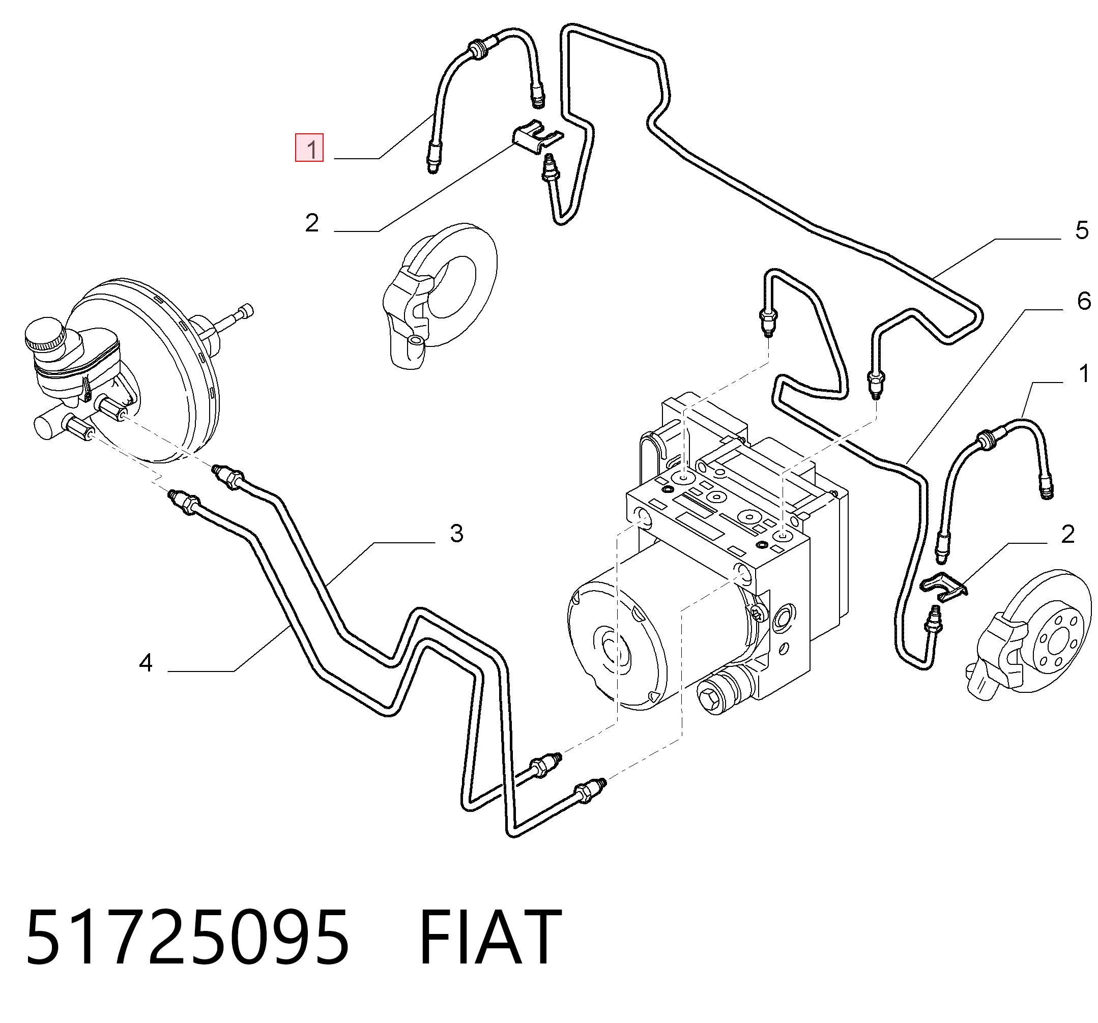 51725095 Fiat/Alfa/Lancia