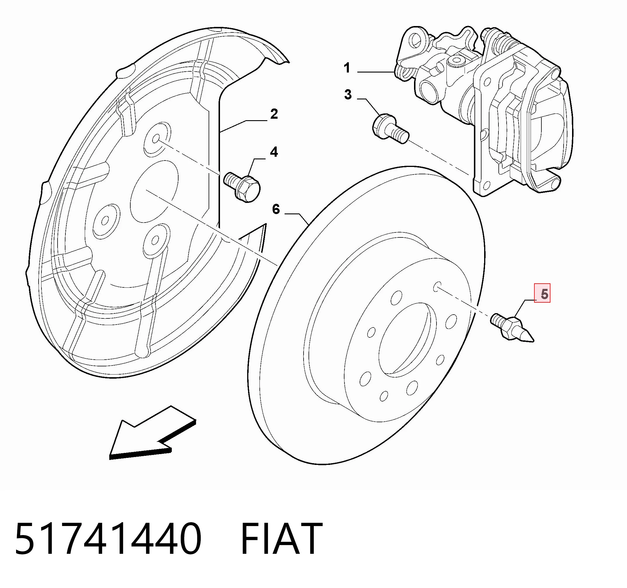 51741440 Fiat/Alfa/Lancia