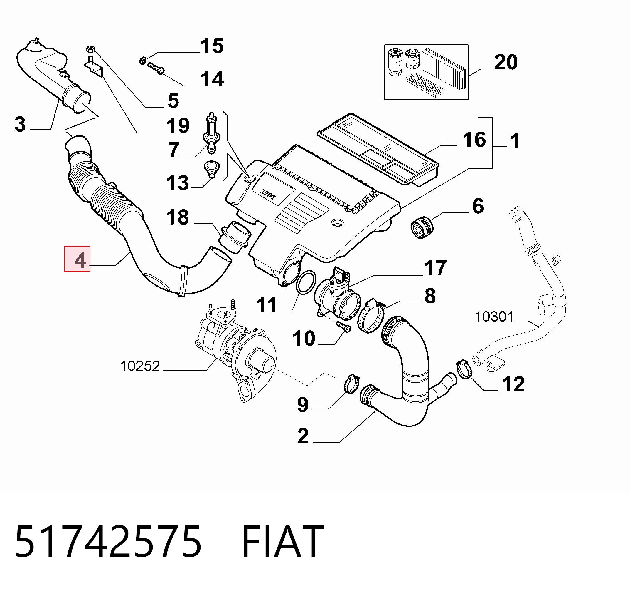 51742575 Fiat/Alfa/Lancia