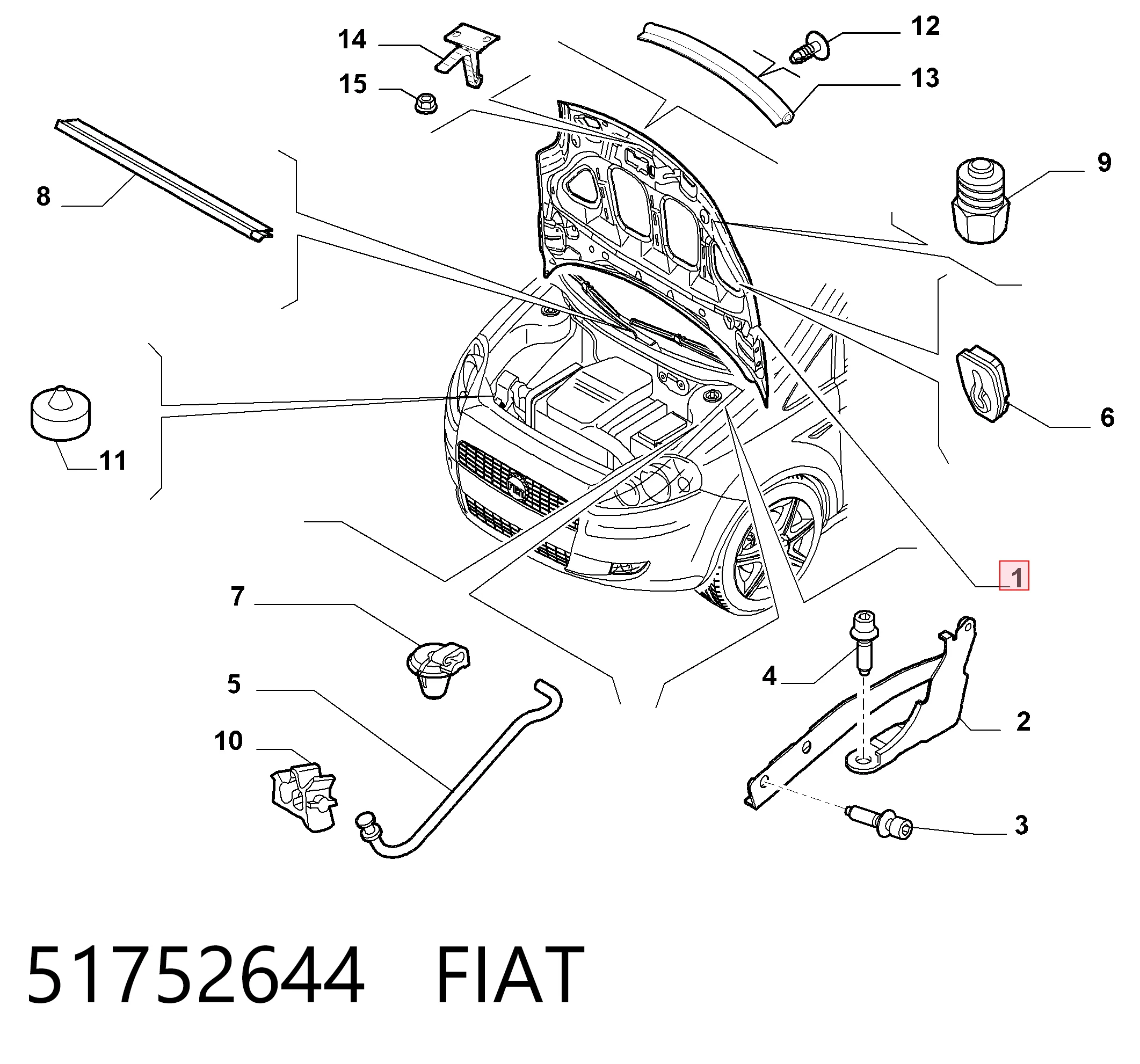 51752644 Fiat/Alfa/Lancia