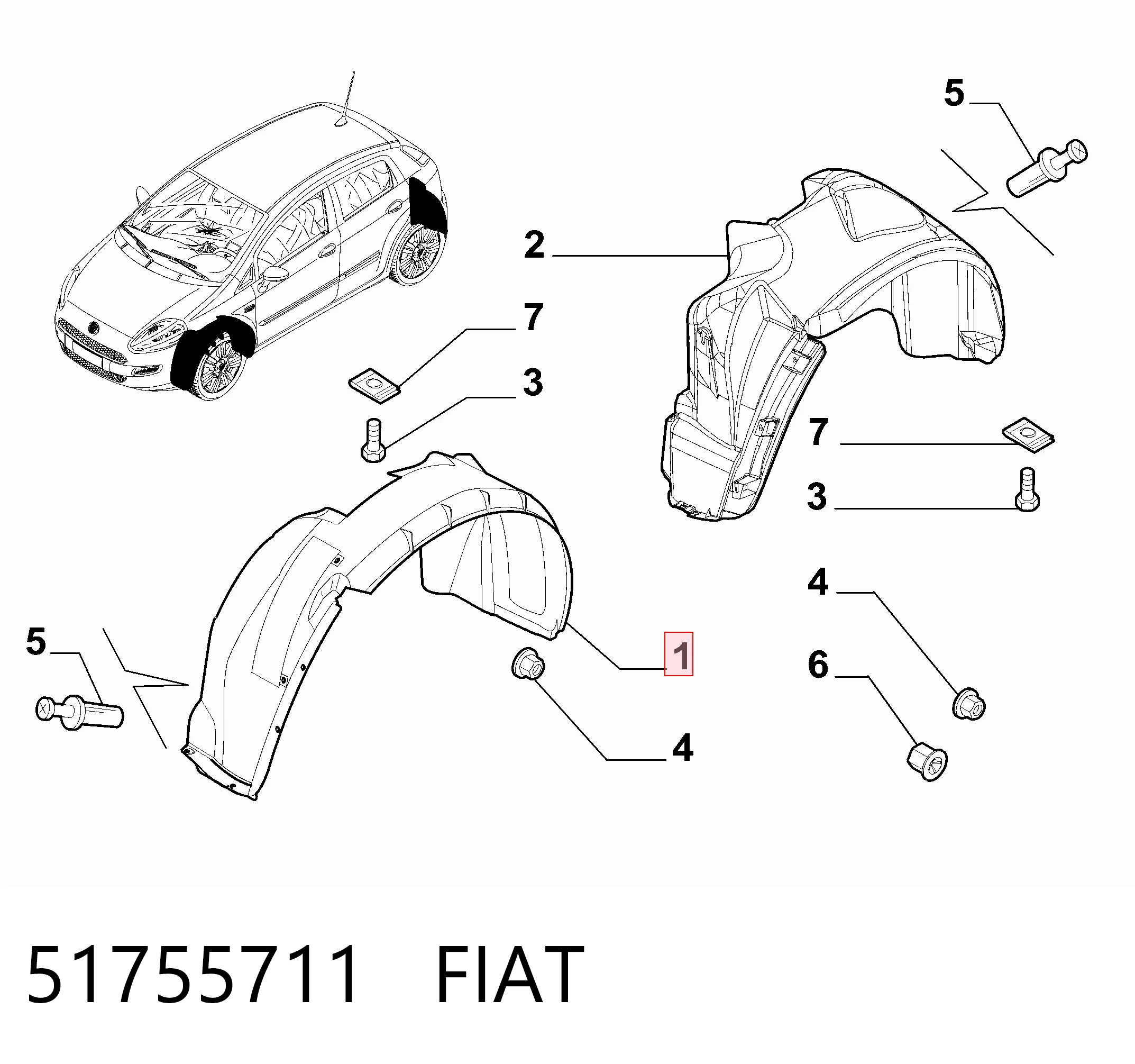 51755711 Fiat/Alfa/Lancia