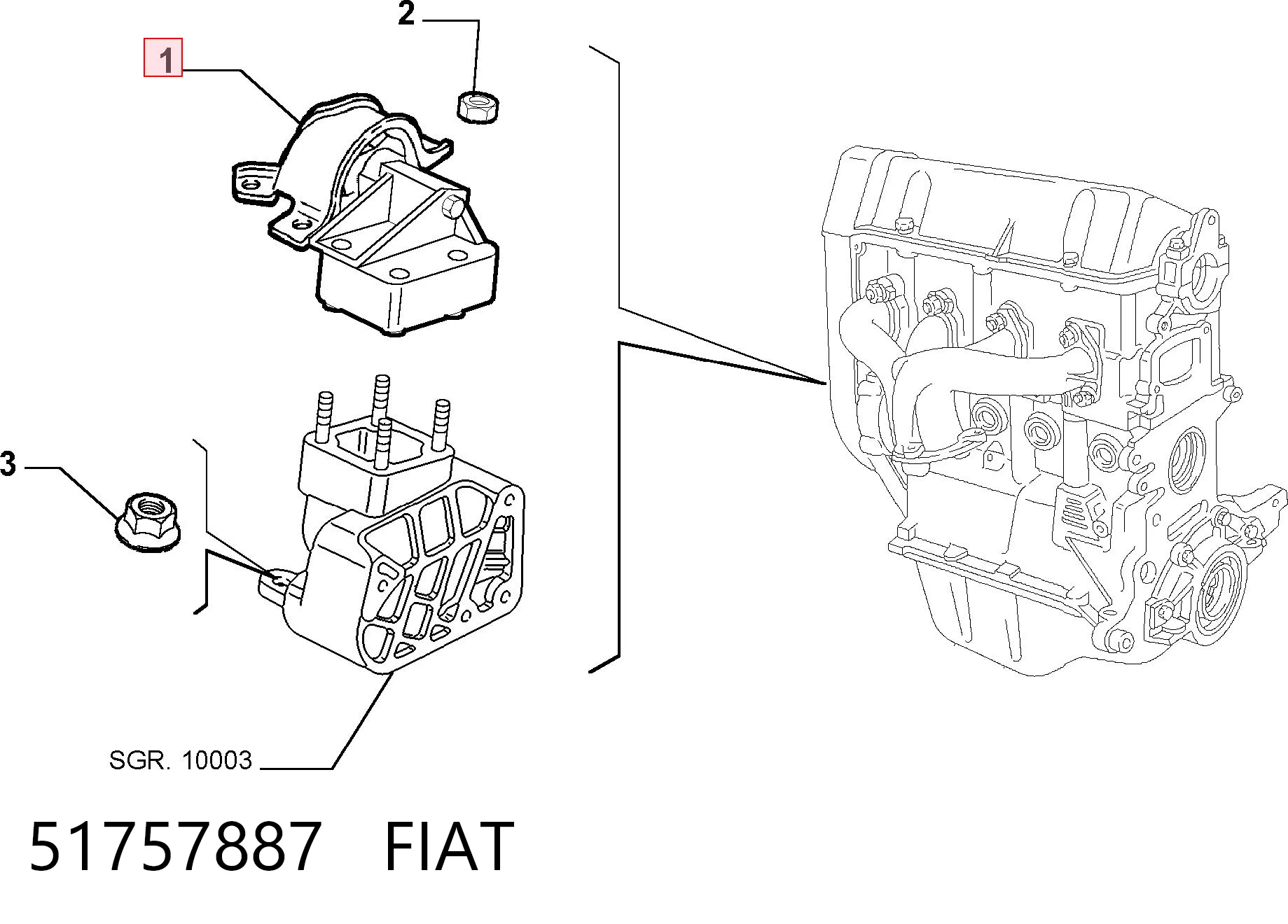 51757887 Fiat/Alfa/Lancia