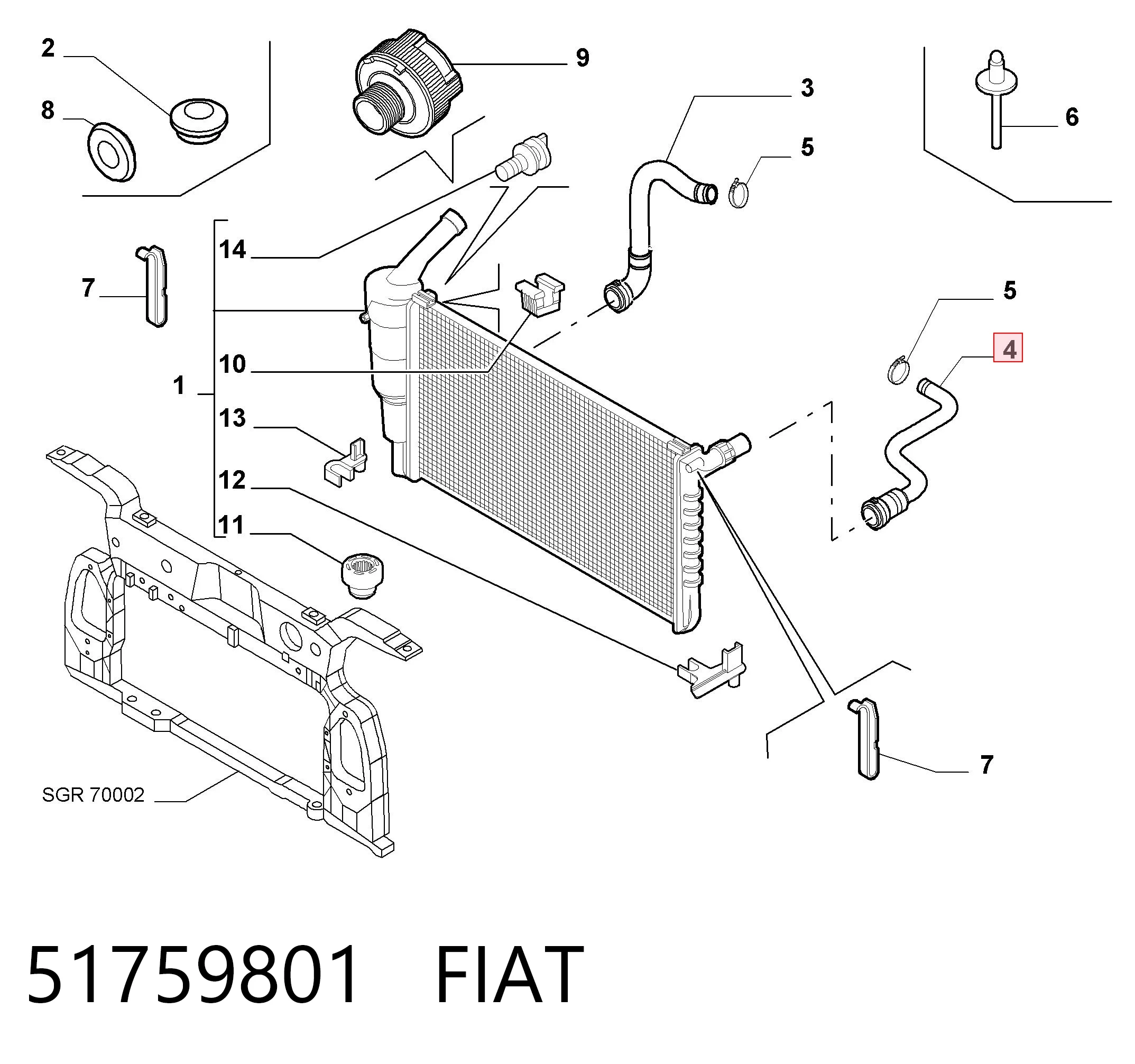 51759801 Fiat/Alfa/Lancia