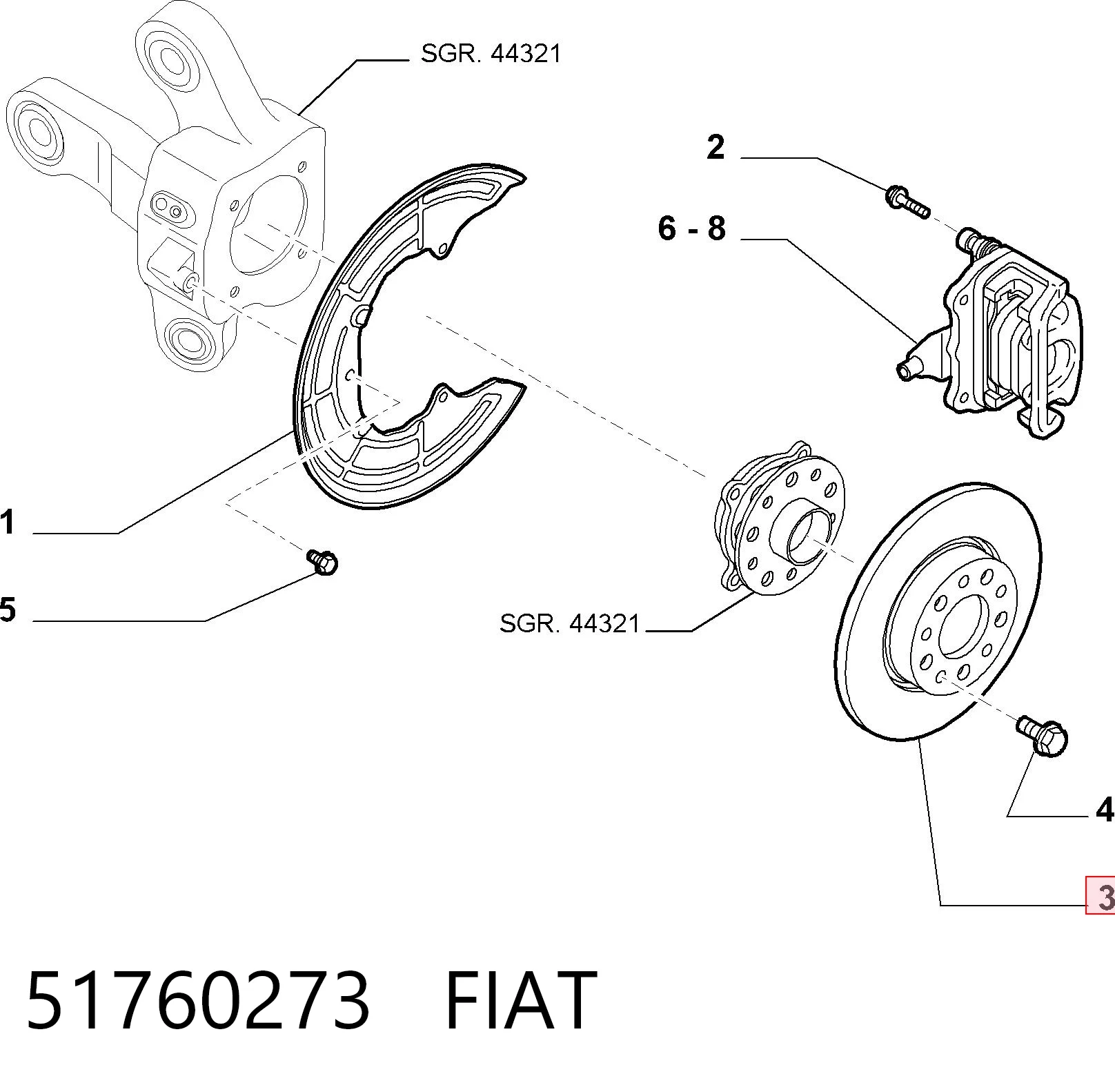  para Fiat 500  (334)