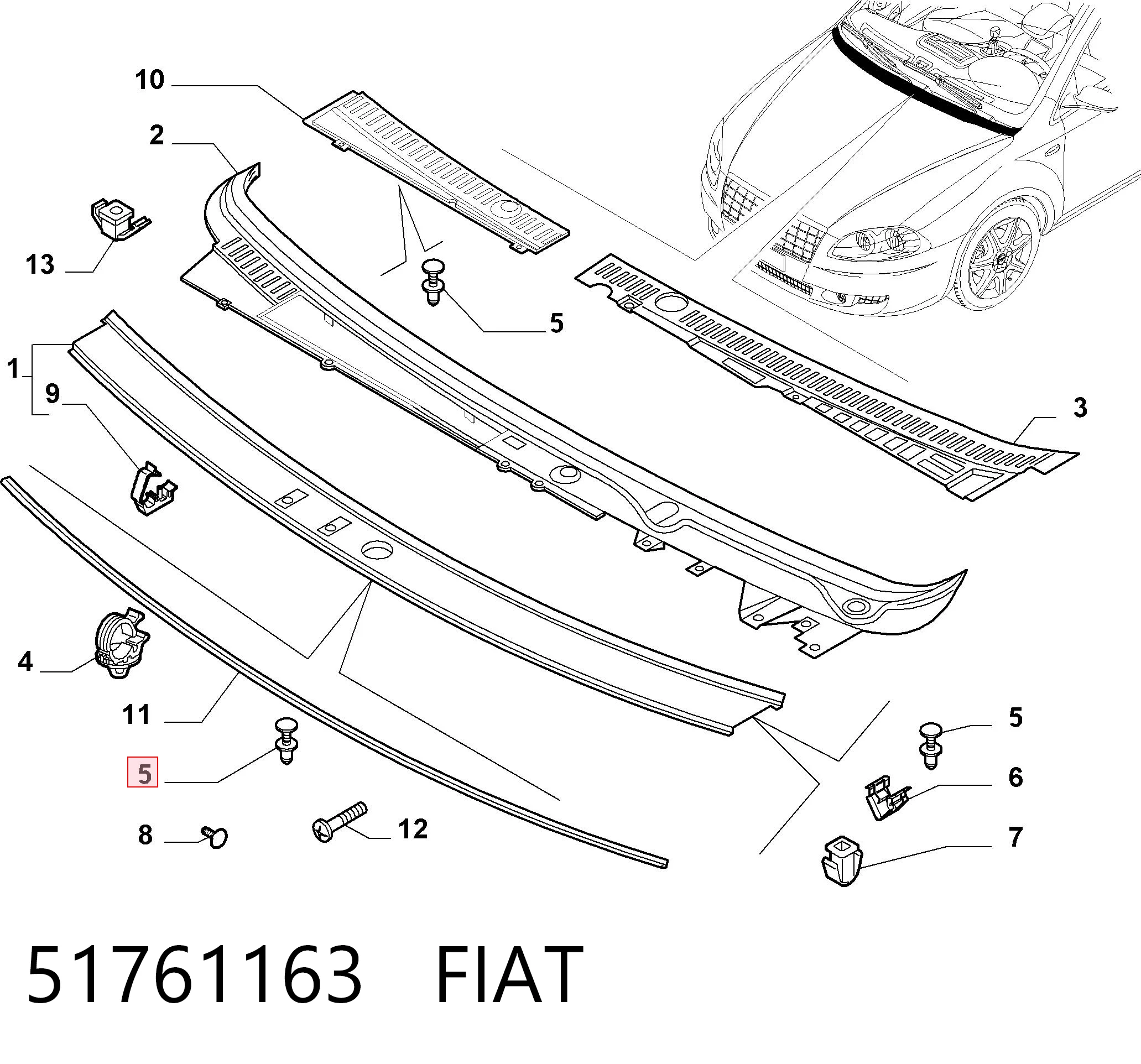 51761163 Fiat/Alfa/Lancia