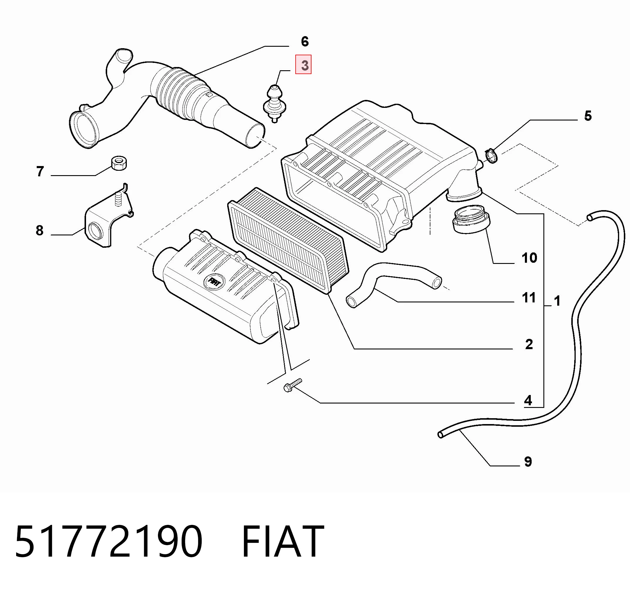 51772190 Fiat/Alfa/Lancia