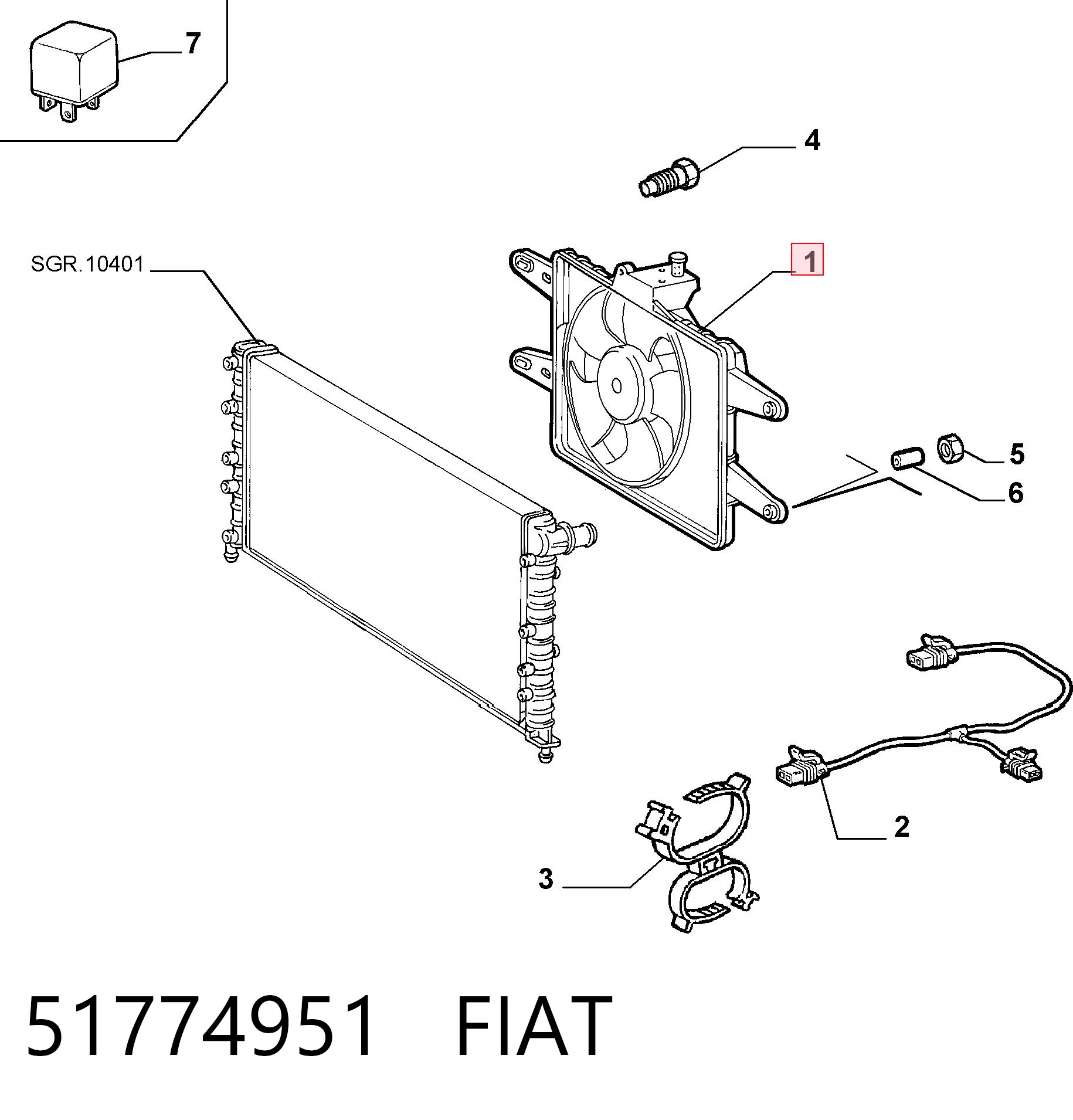 51774951 Fiat/Alfa/Lancia