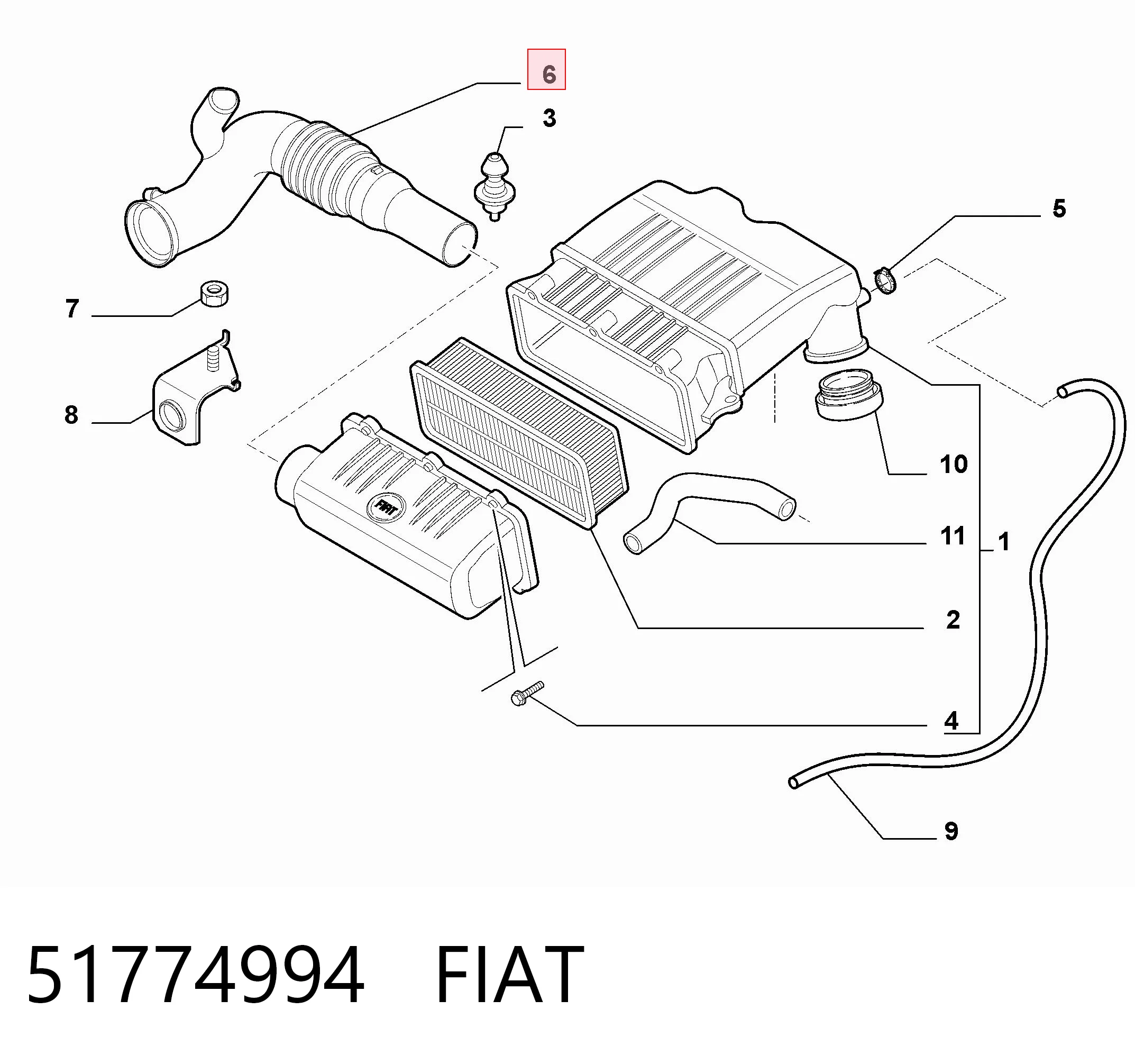 51774994 Fiat/Alfa/Lancia