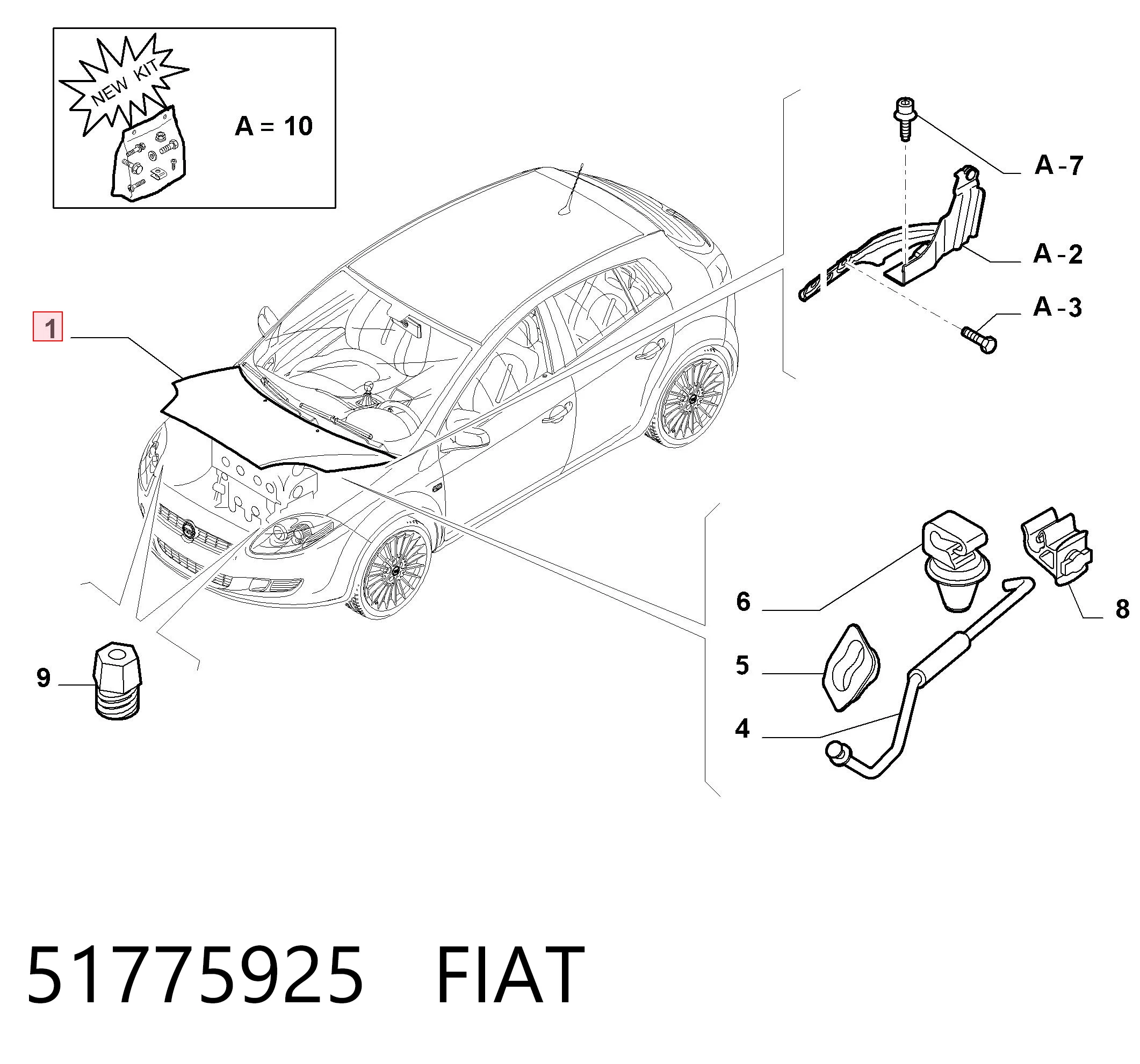 51775925 Fiat/Alfa/Lancia