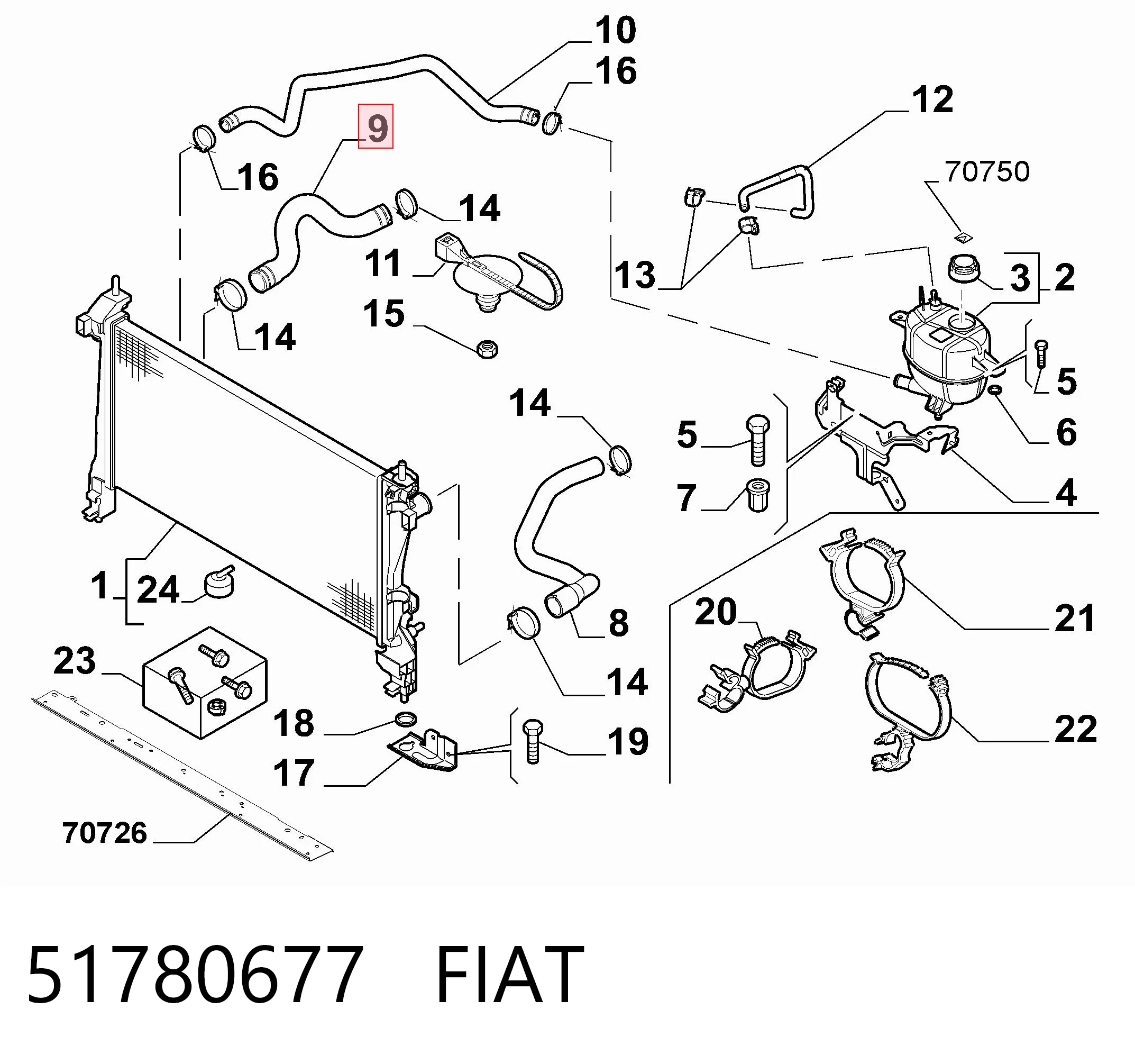 51780677 Fiat/Alfa/Lancia