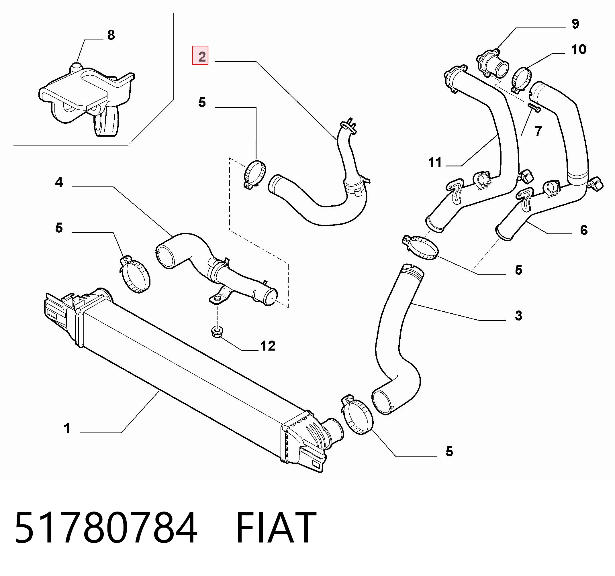 51780784 Fiat/Alfa/Lancia