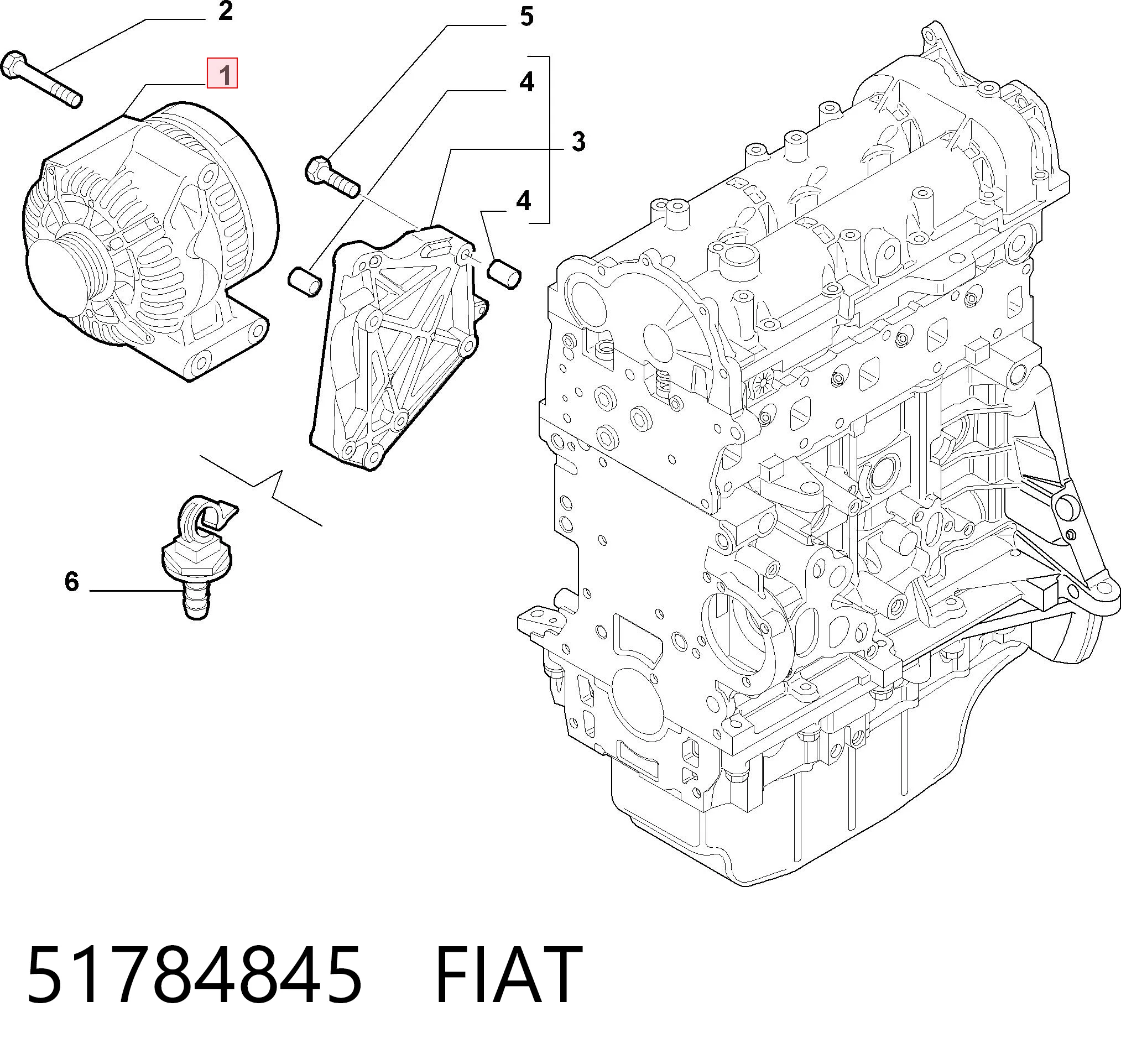 51784845 Fiat/Alfa/Lancia