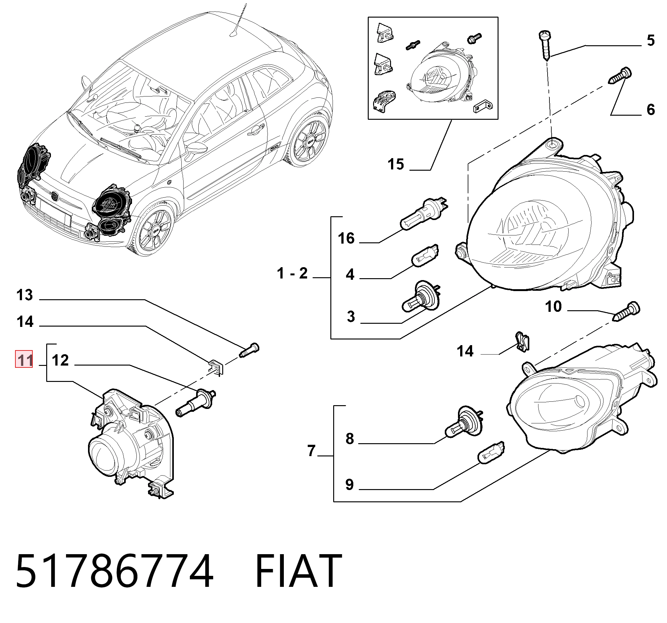 51786774 Fiat/Alfa/Lancia