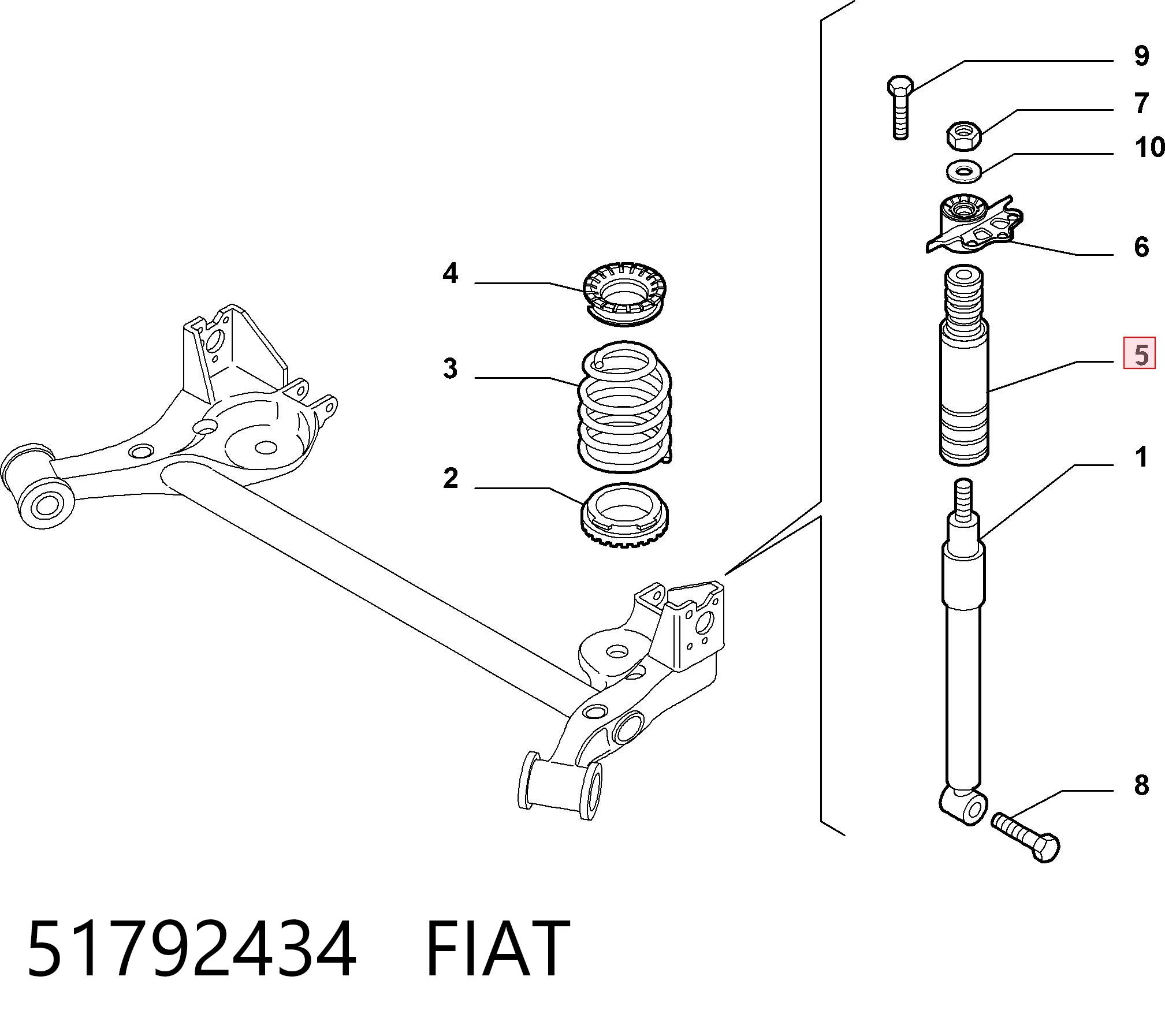 51792434 Fiat/Alfa/Lancia