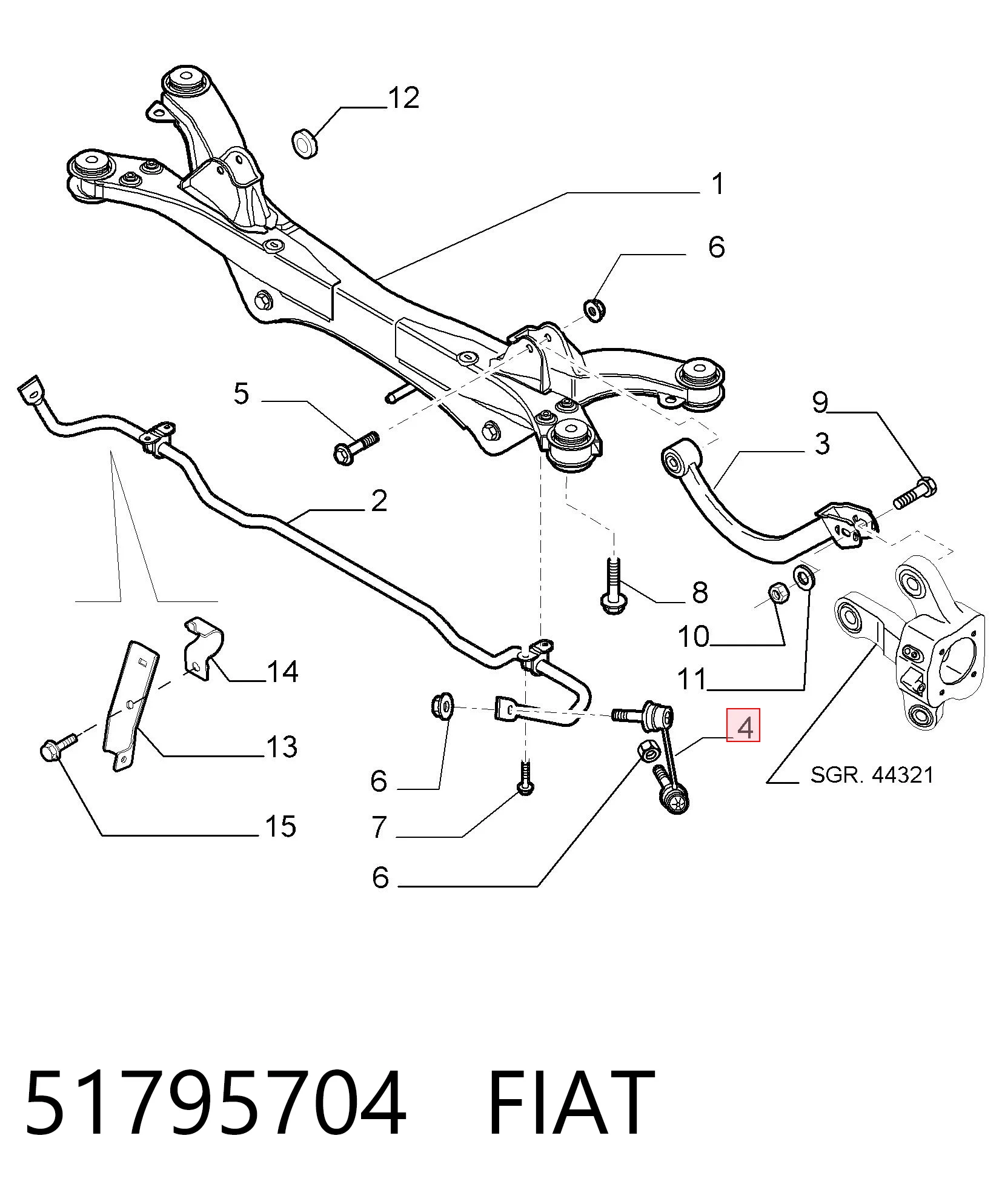 51795704 Fiat/Alfa/Lancia