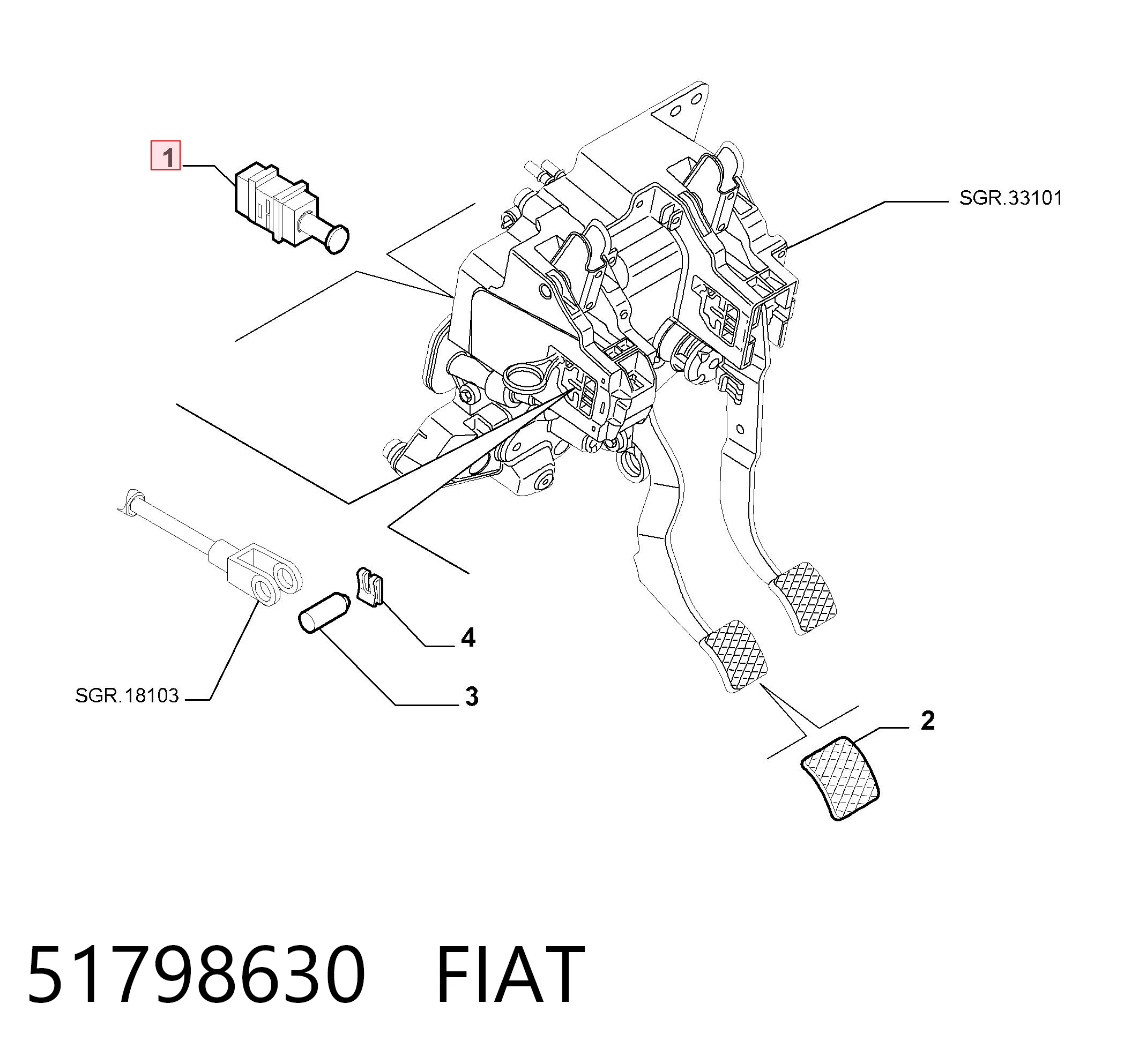 51798630 Fiat/Alfa/Lancia