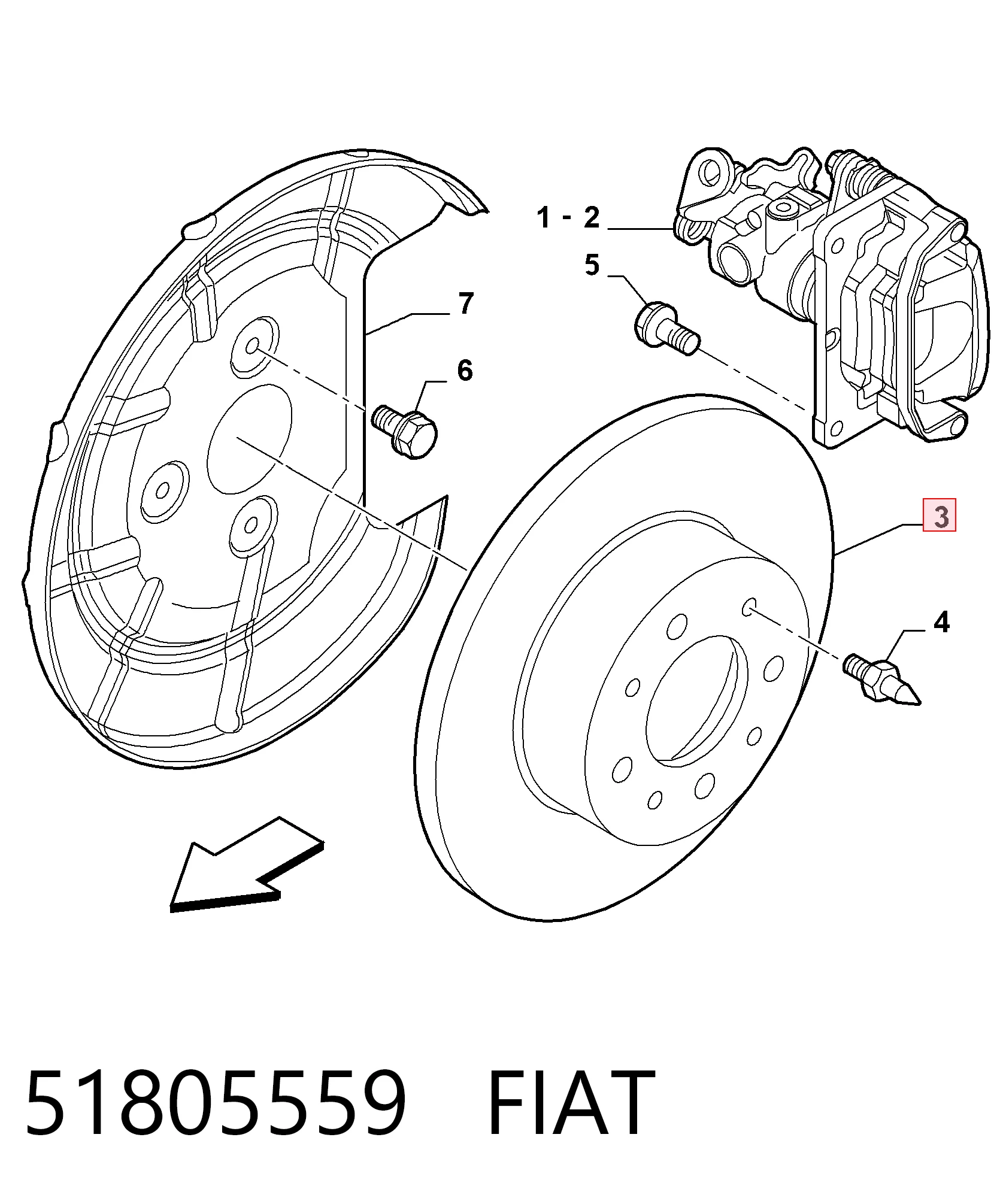51805559 Fiat/Alfa/Lancia