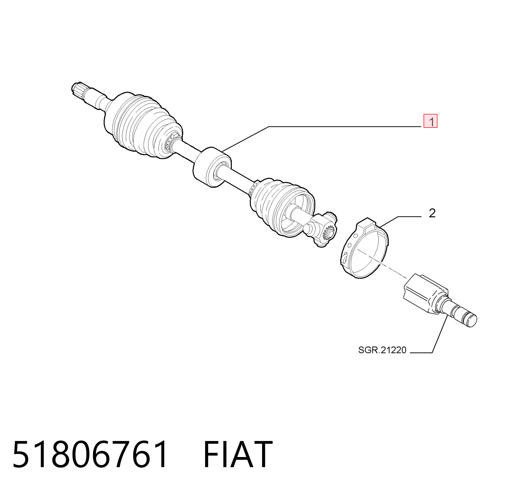 51806761 Fiat/Alfa/Lancia