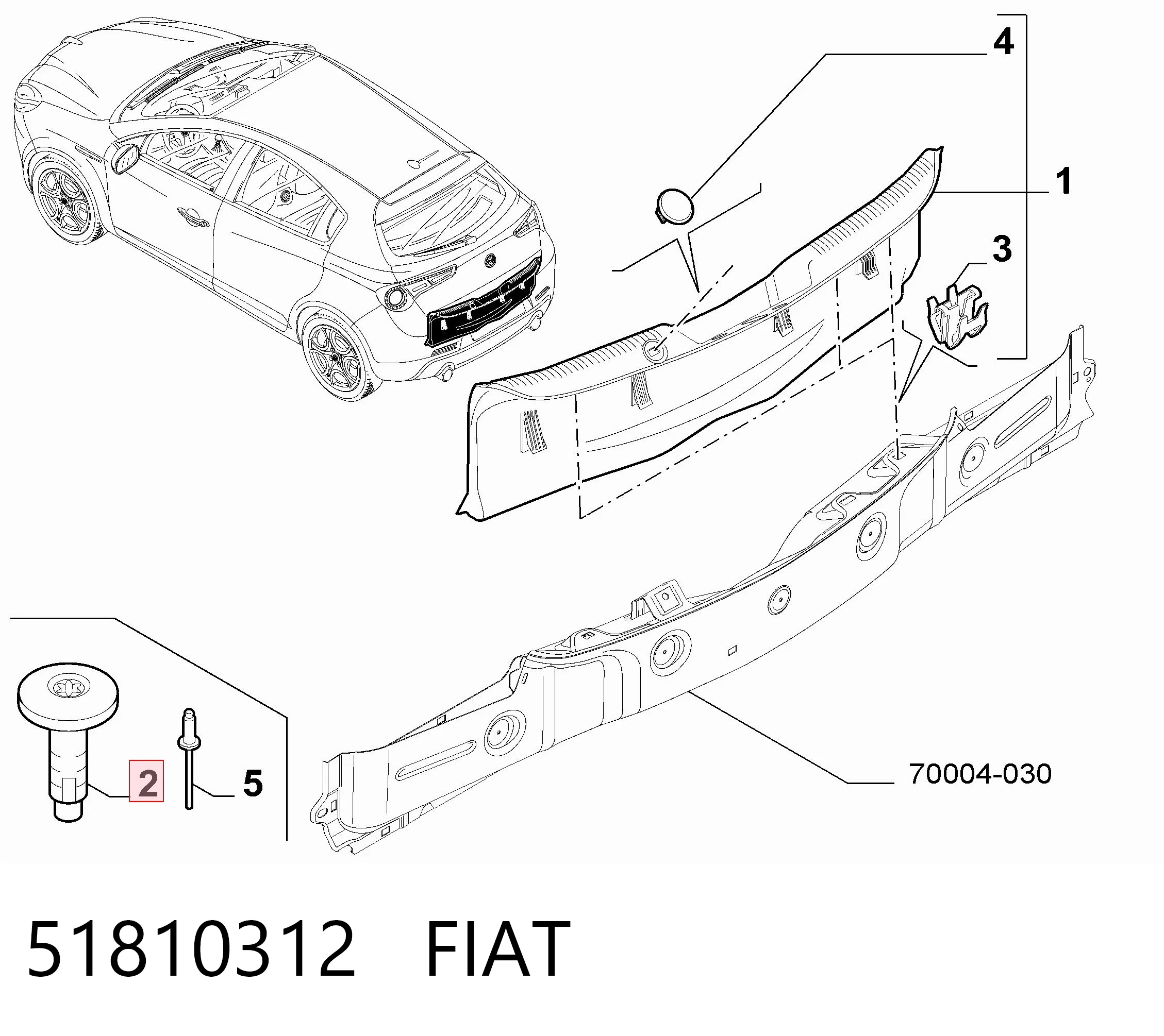 51810312 Fiat/Alfa/Lancia