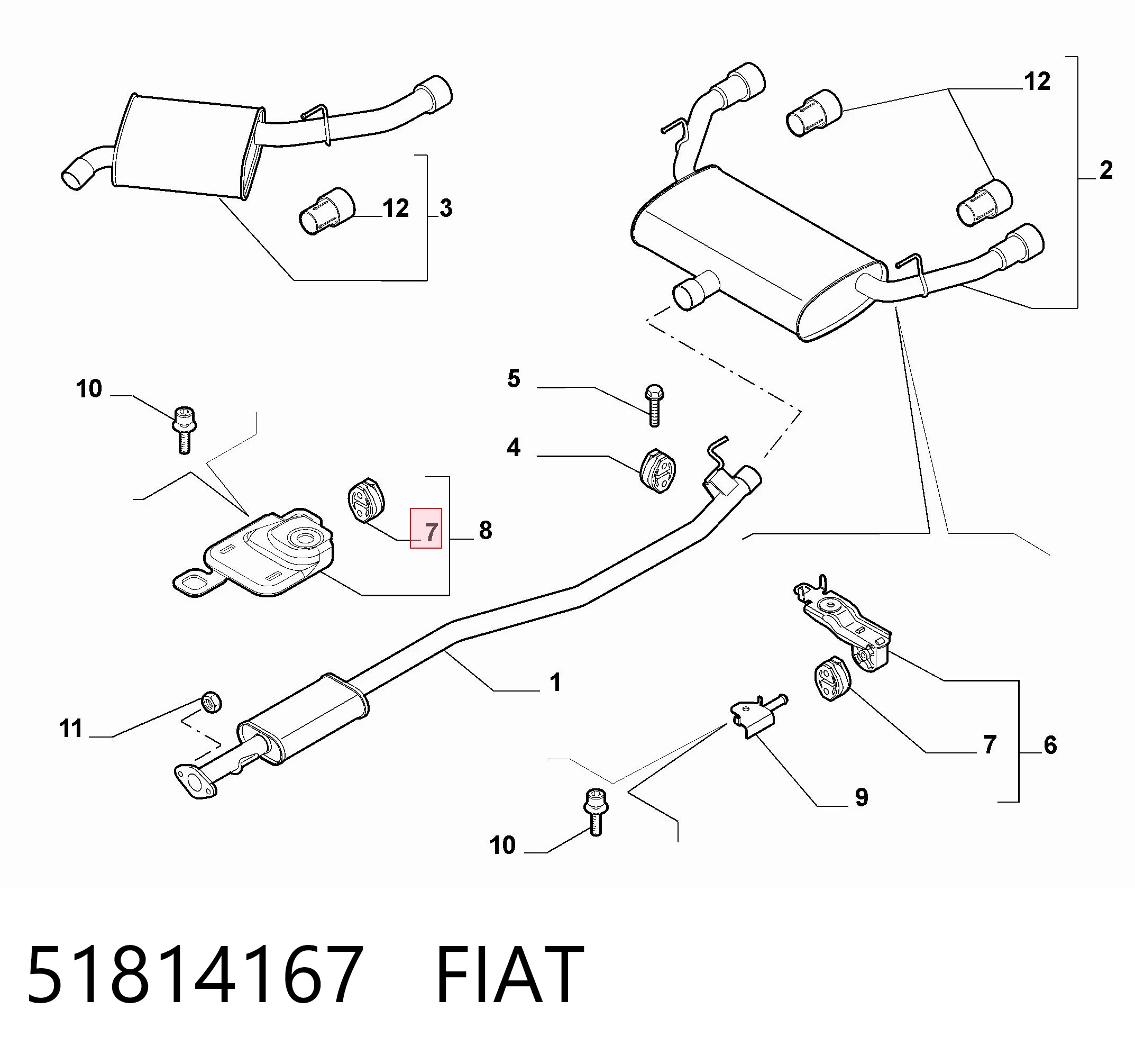 51814167 Fiat/Alfa/Lancia