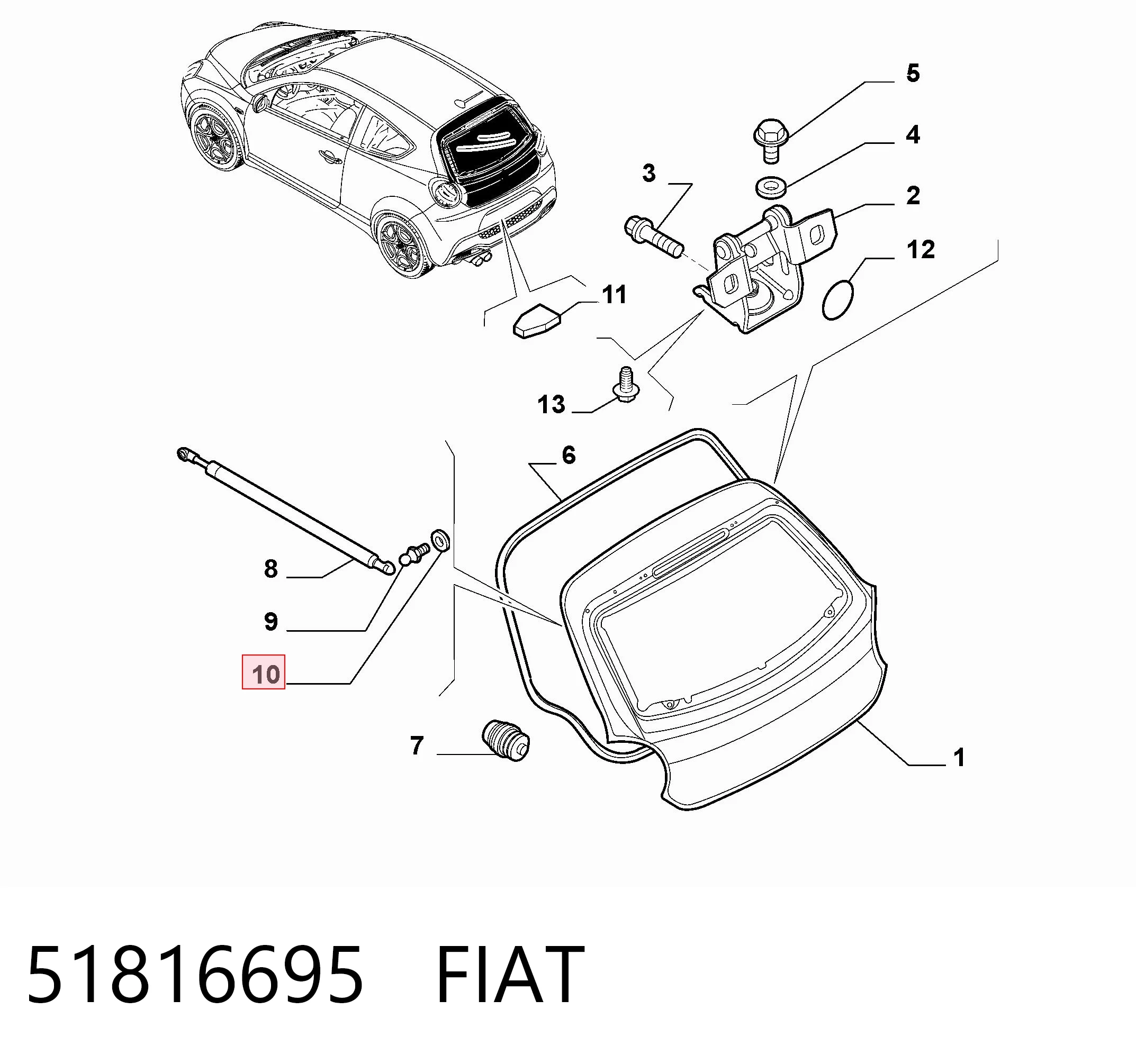 51816695 Fiat/Alfa/Lancia