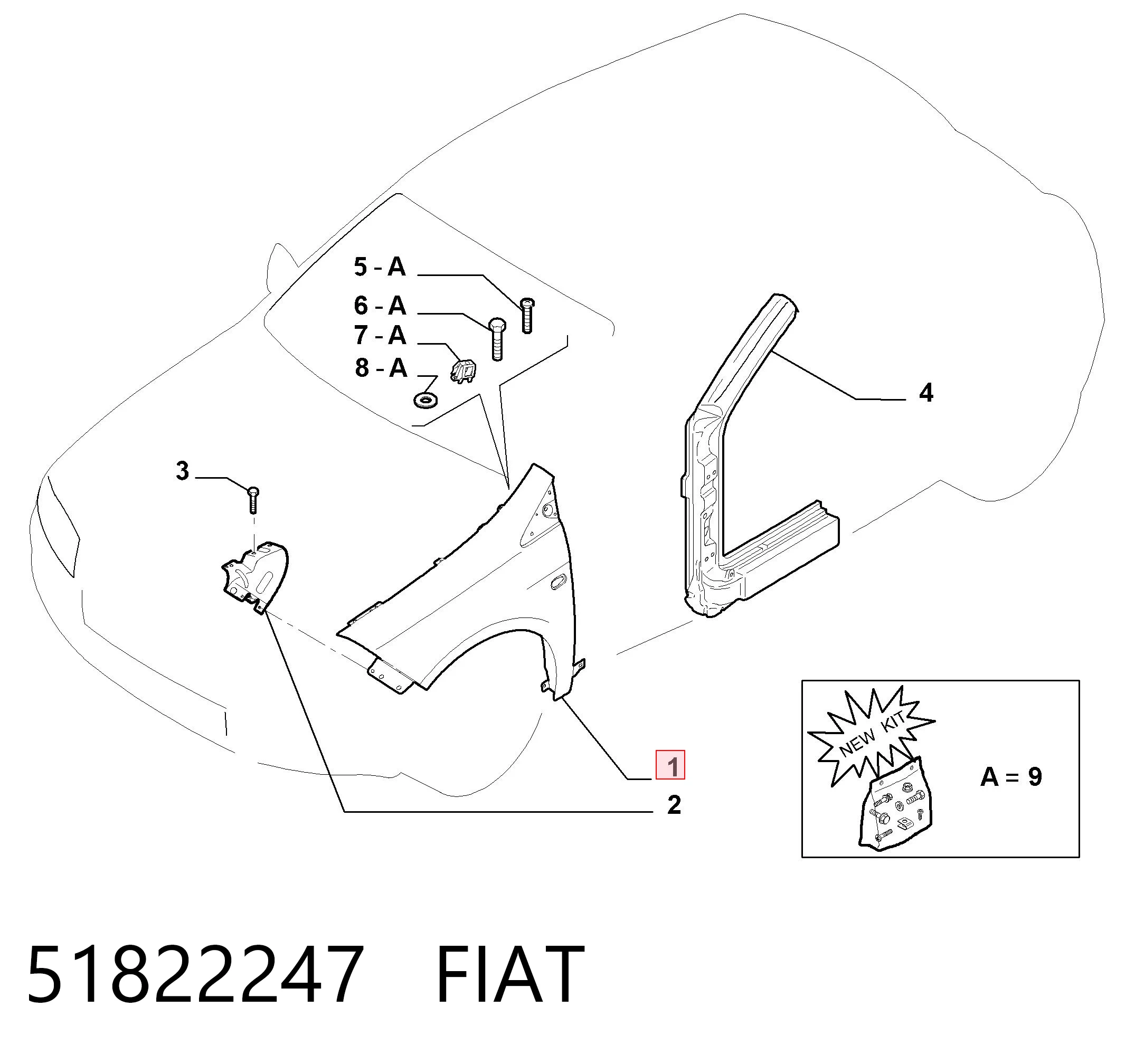 51822247 Fiat/Alfa/Lancia