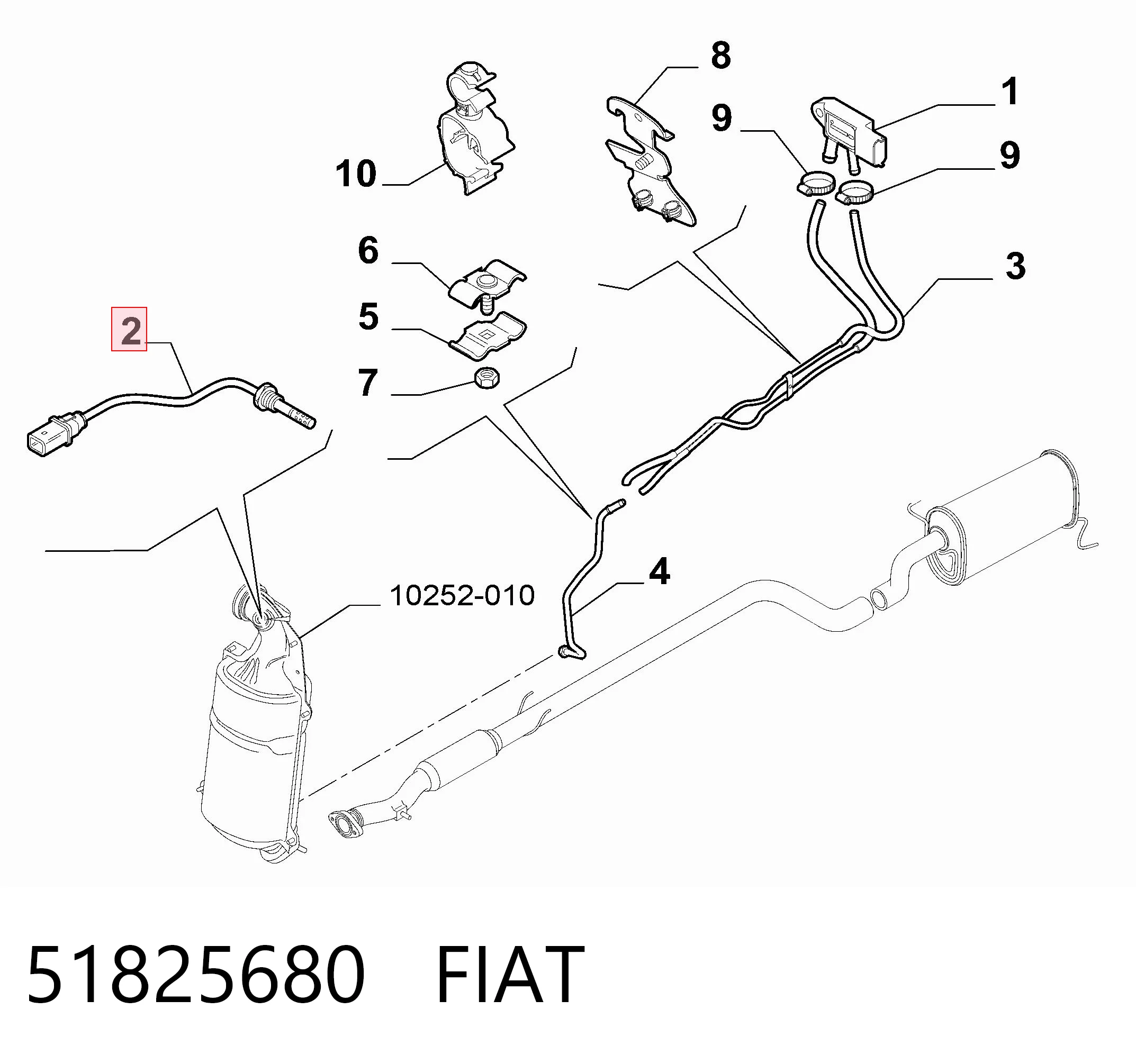 51825680 Fiat/Alfa/Lancia