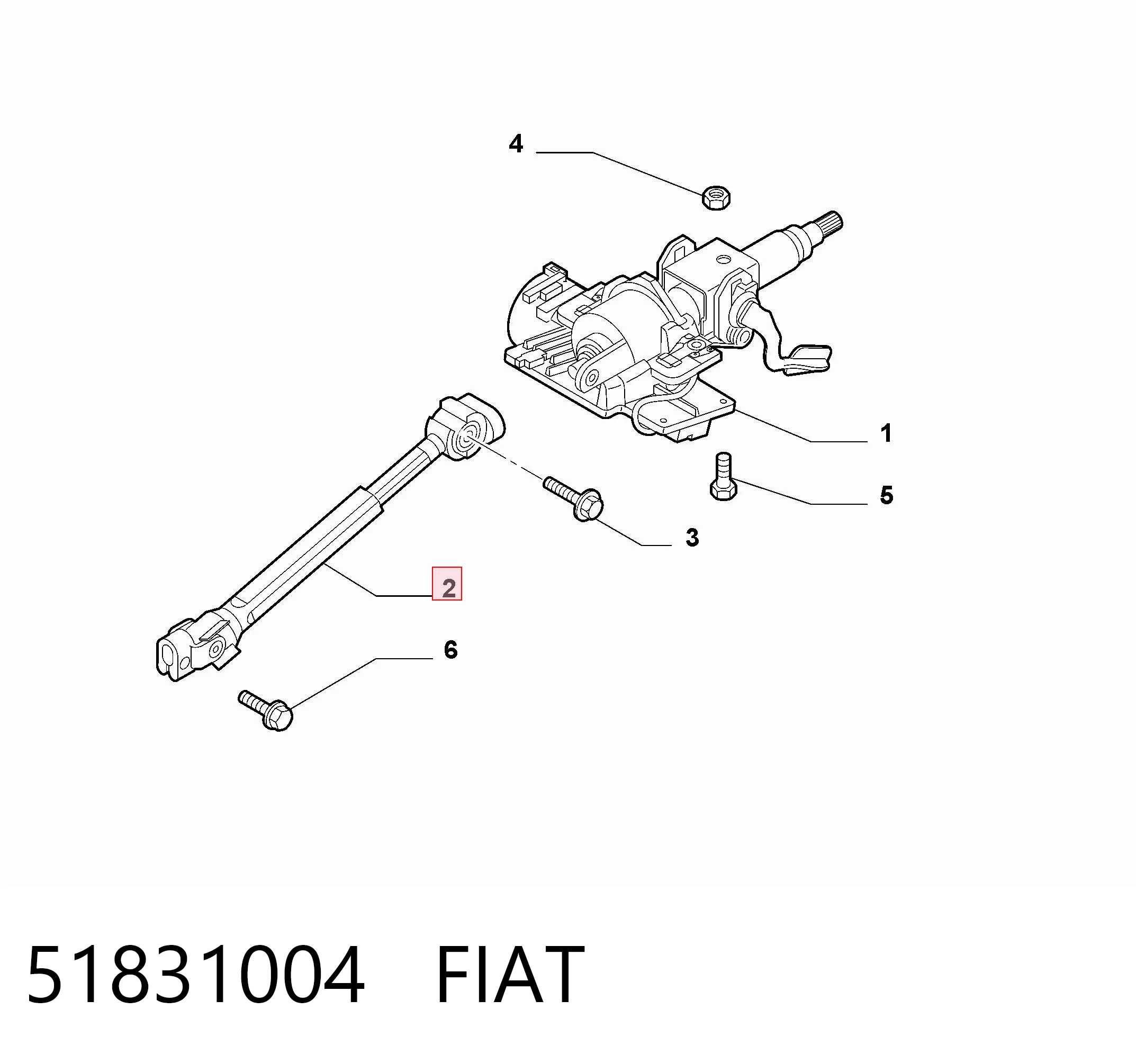 51831004 Fiat/Alfa/Lancia