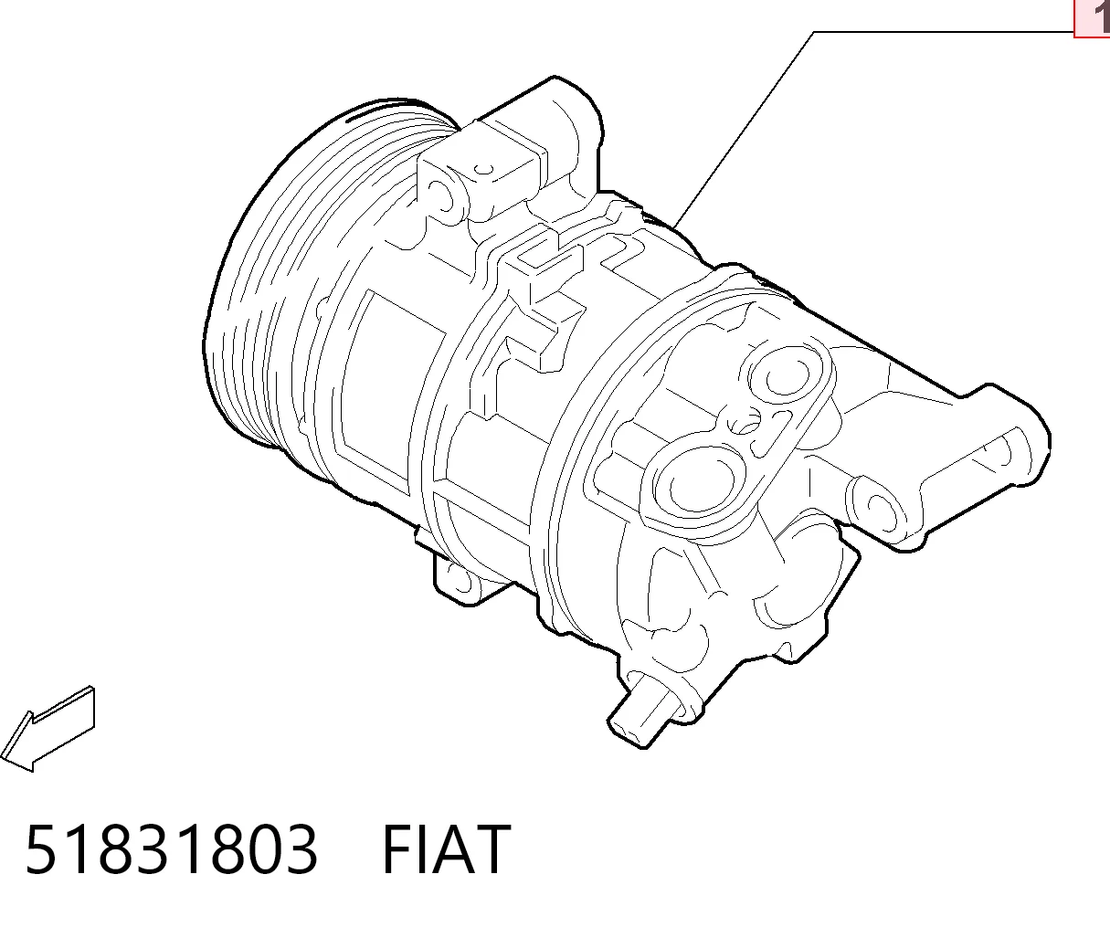 51831803 Fiat/Alfa/Lancia