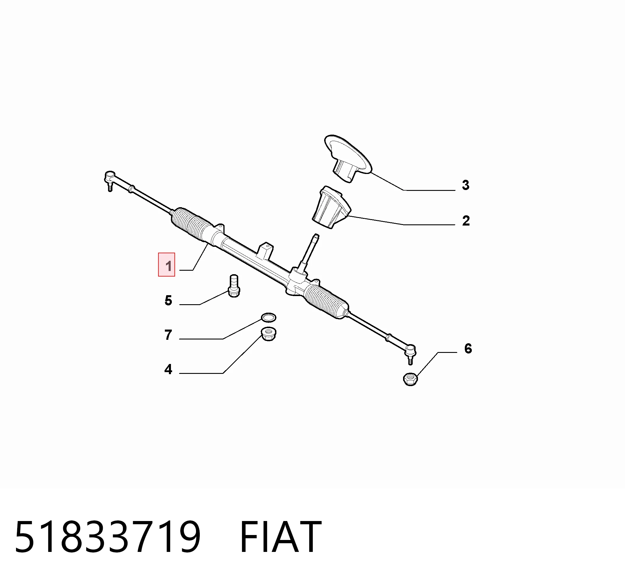 Compre Cremalheira da direção Fiat Bravo 2
