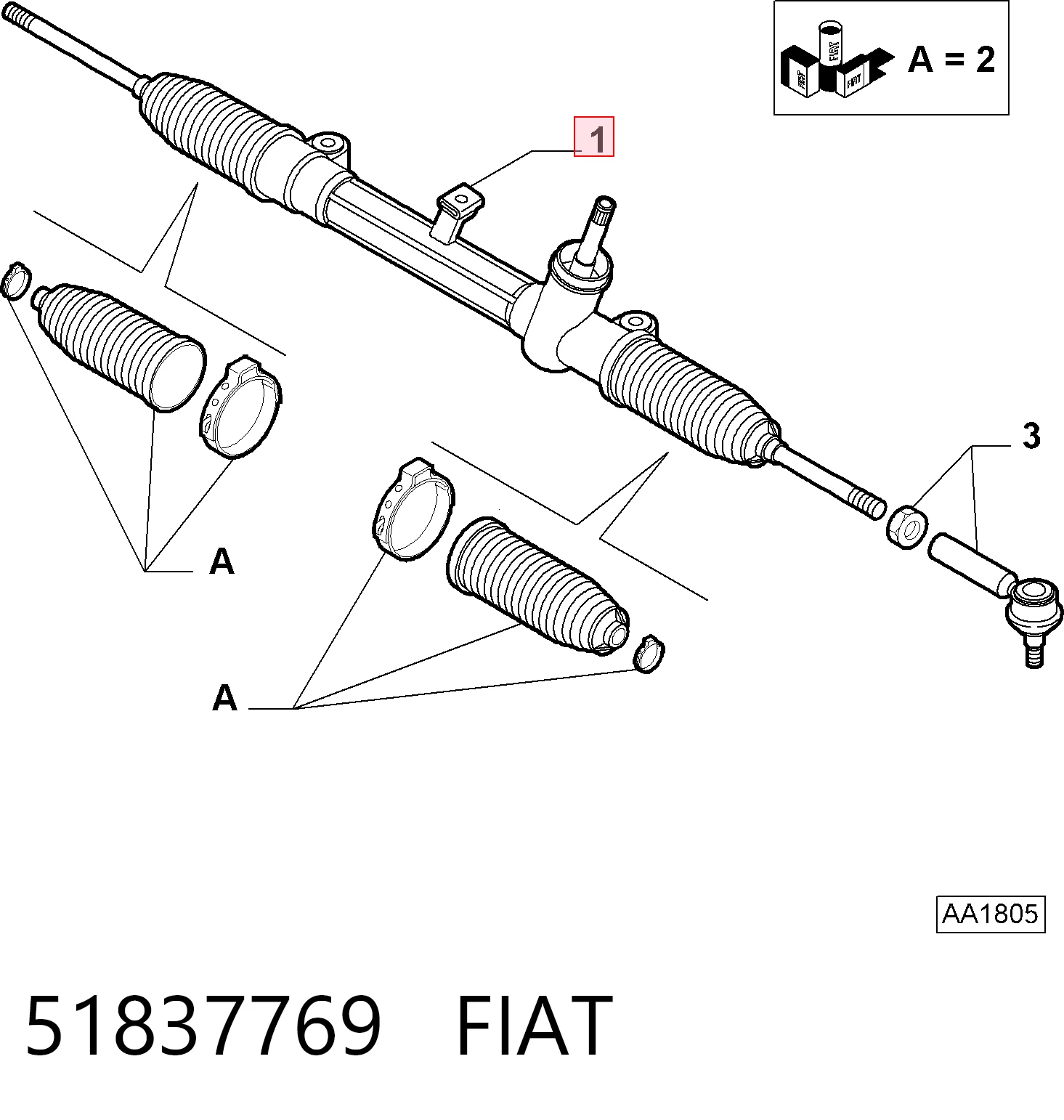  para Fiat Bravo II (198)