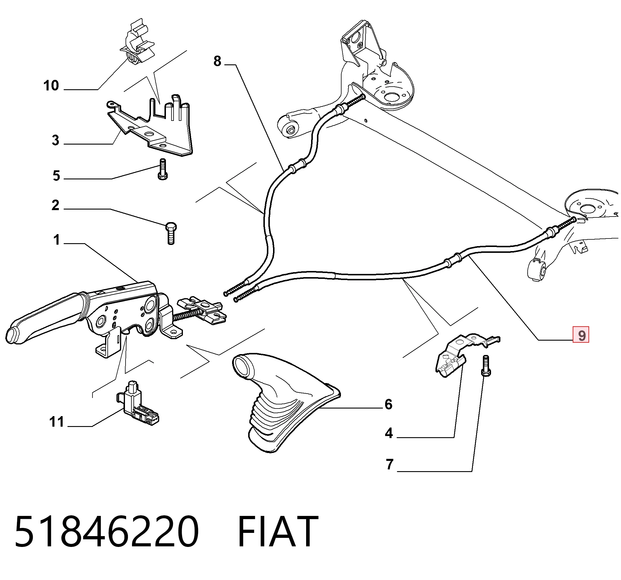 51846220 Fiat/Alfa/Lancia