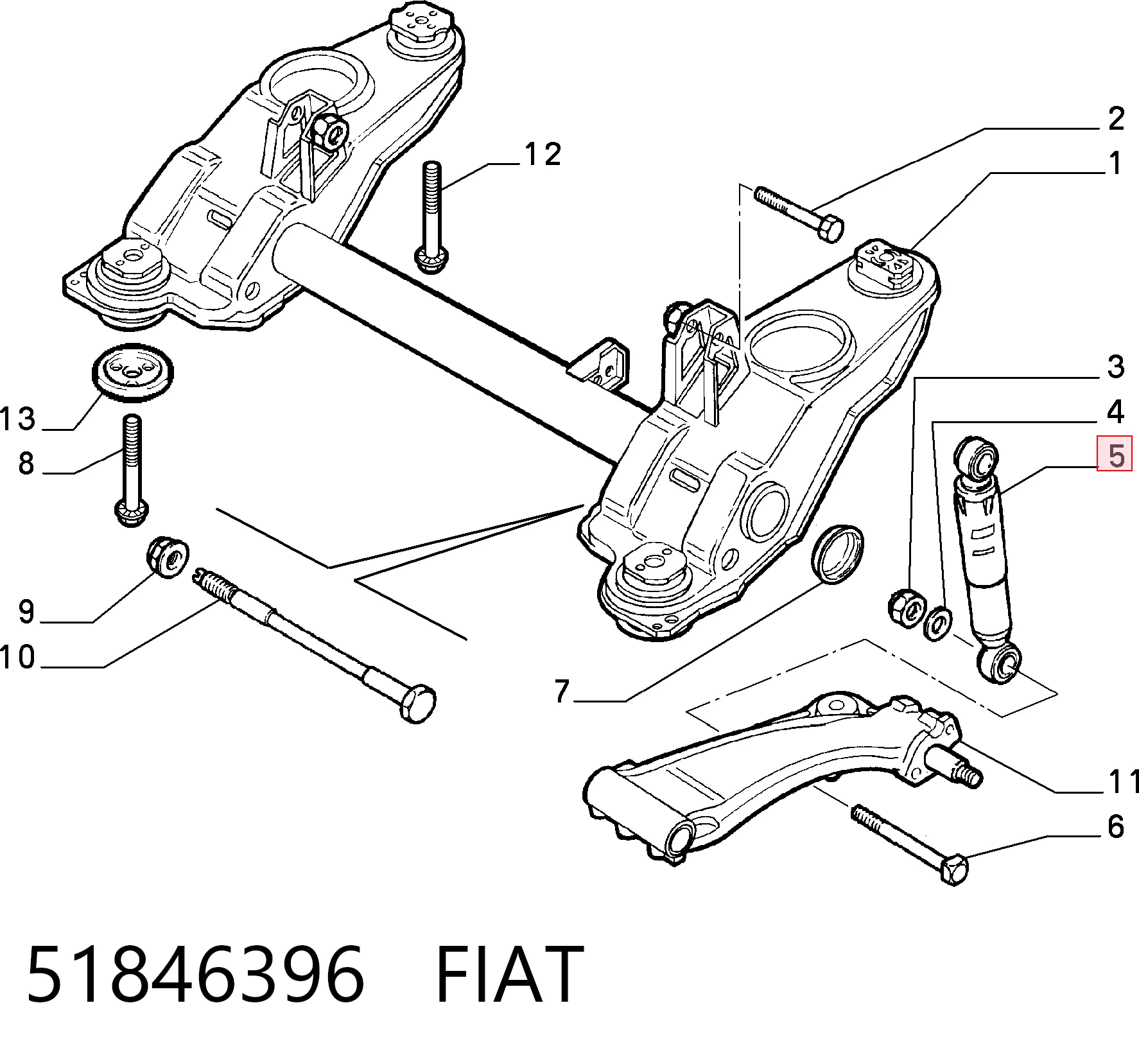 51846396 Fiat/Alfa/Lancia